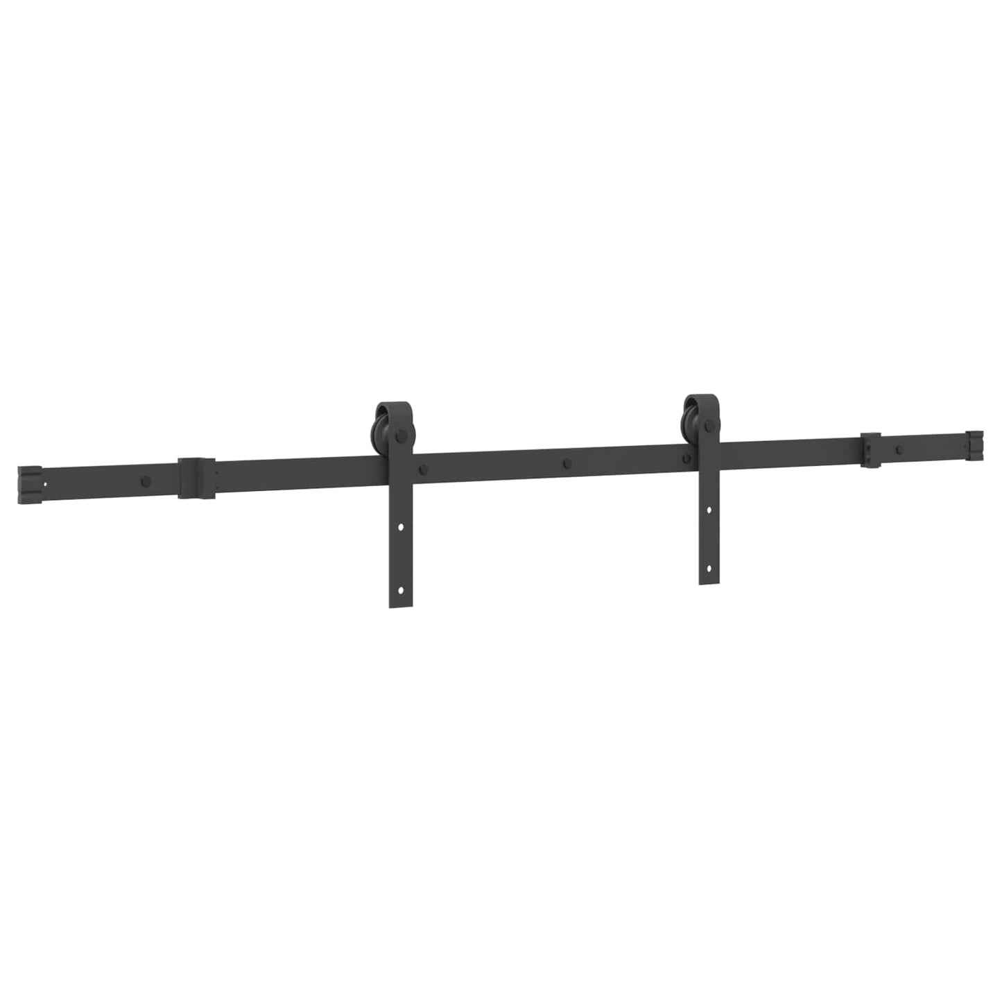 Csúszó ajtó NARVIK Természetes és Fekete 80 x 210 cm (152,5 cm)