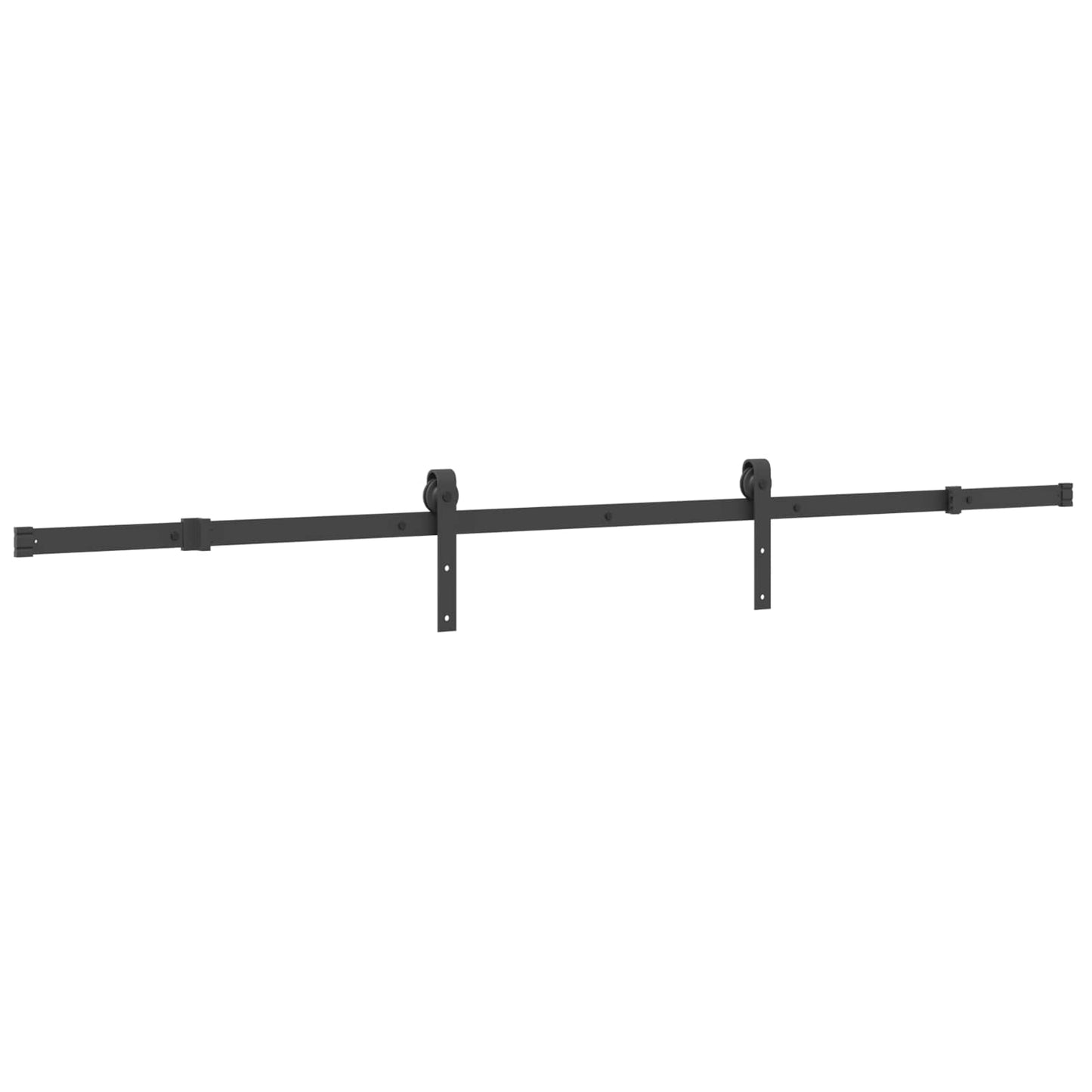 Csúszó ajtó NARVIK Természetes és Fekete 95 x 210 cm (213,5 cm)