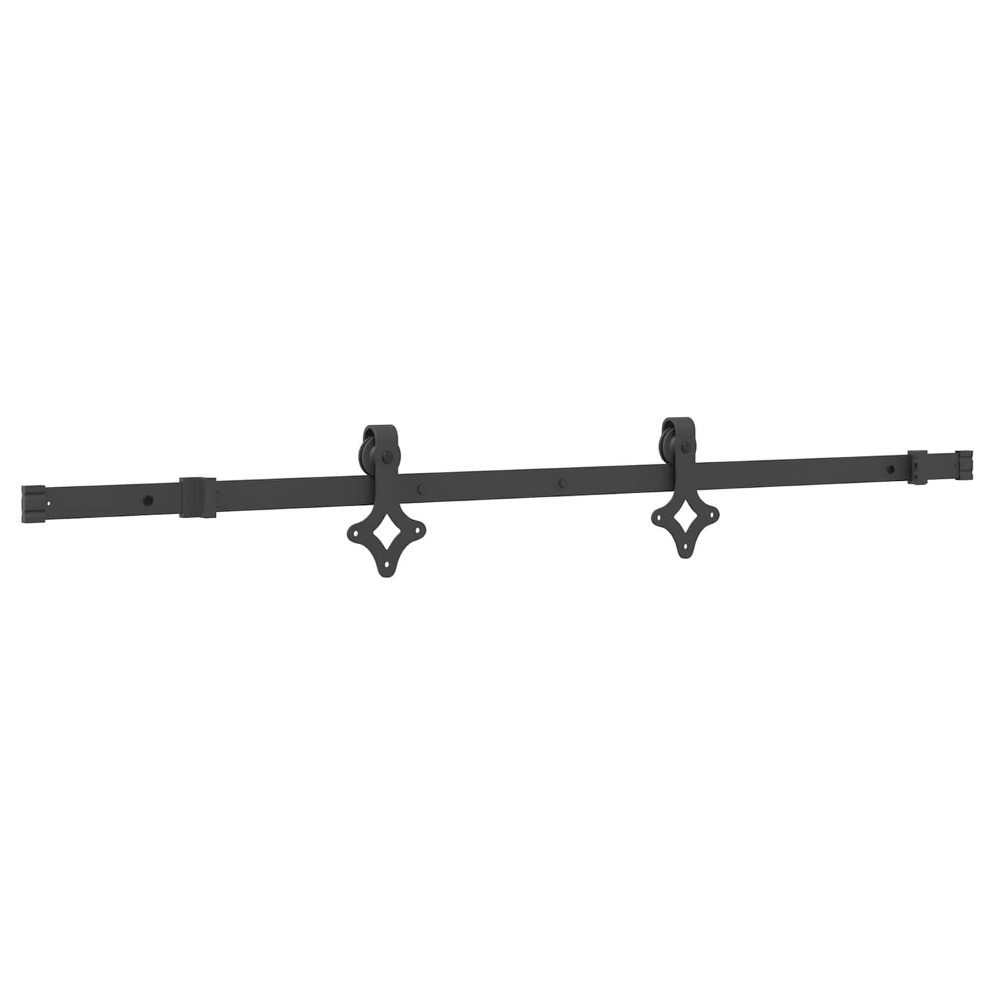 Csúszó ajtó NARVIK Természetes és Fekete 70 x 210 cm (152,5 cm)