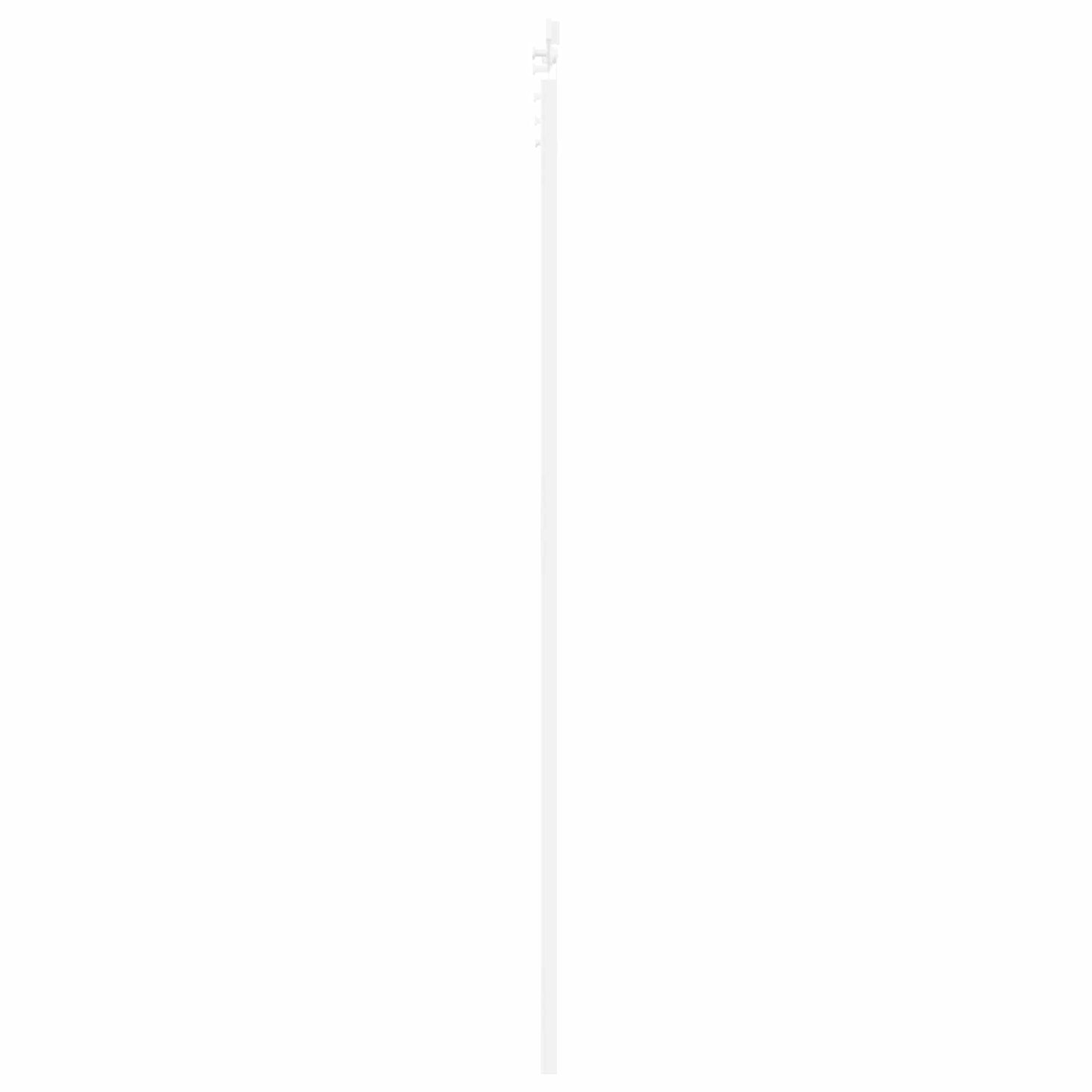 Csúszó ajtó Fehér 83 x 232 cm Tömör Fenyőfa