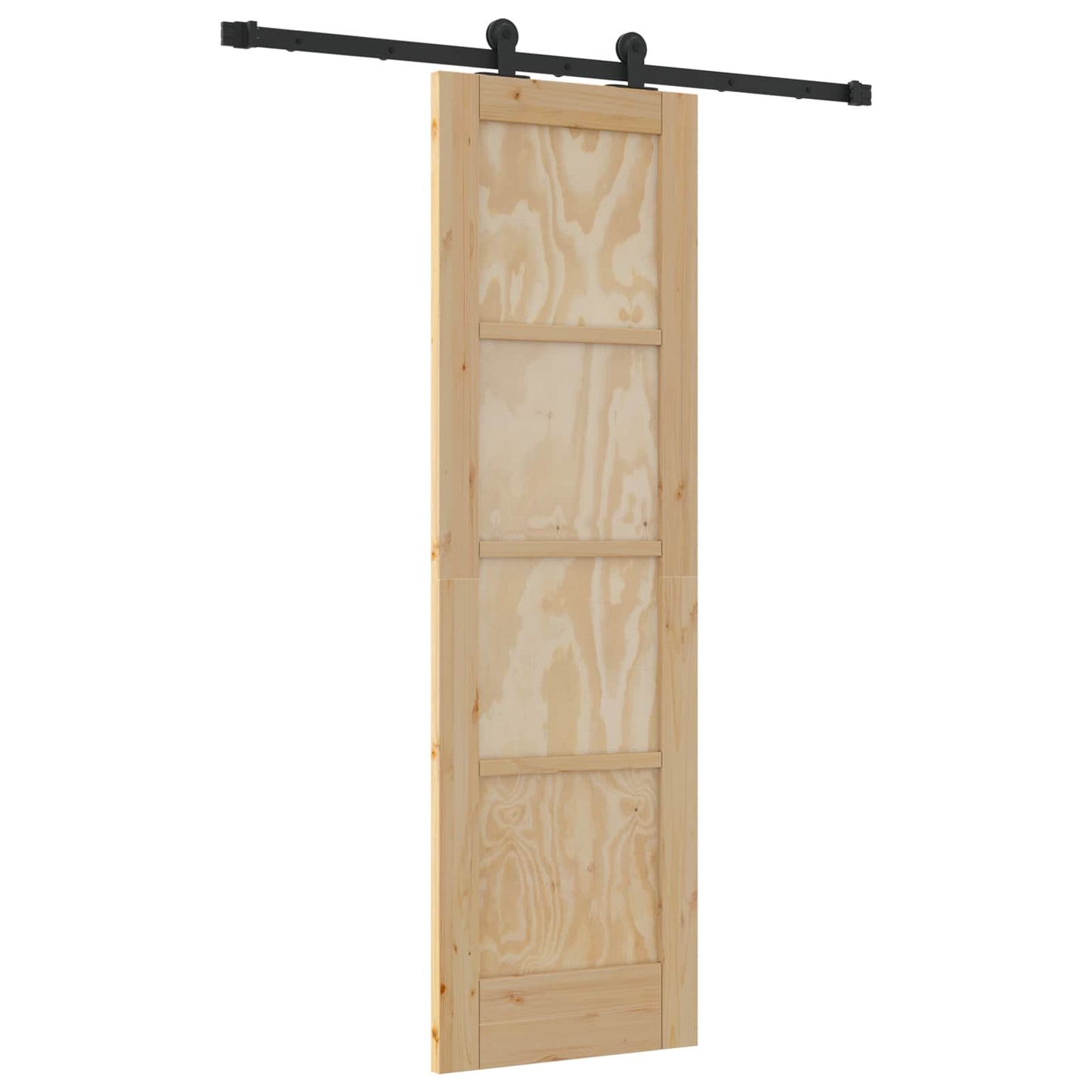 Csúszó ajtó ORKDAL Természetes 61 x 198,5 cm Tömör Fenyőfa