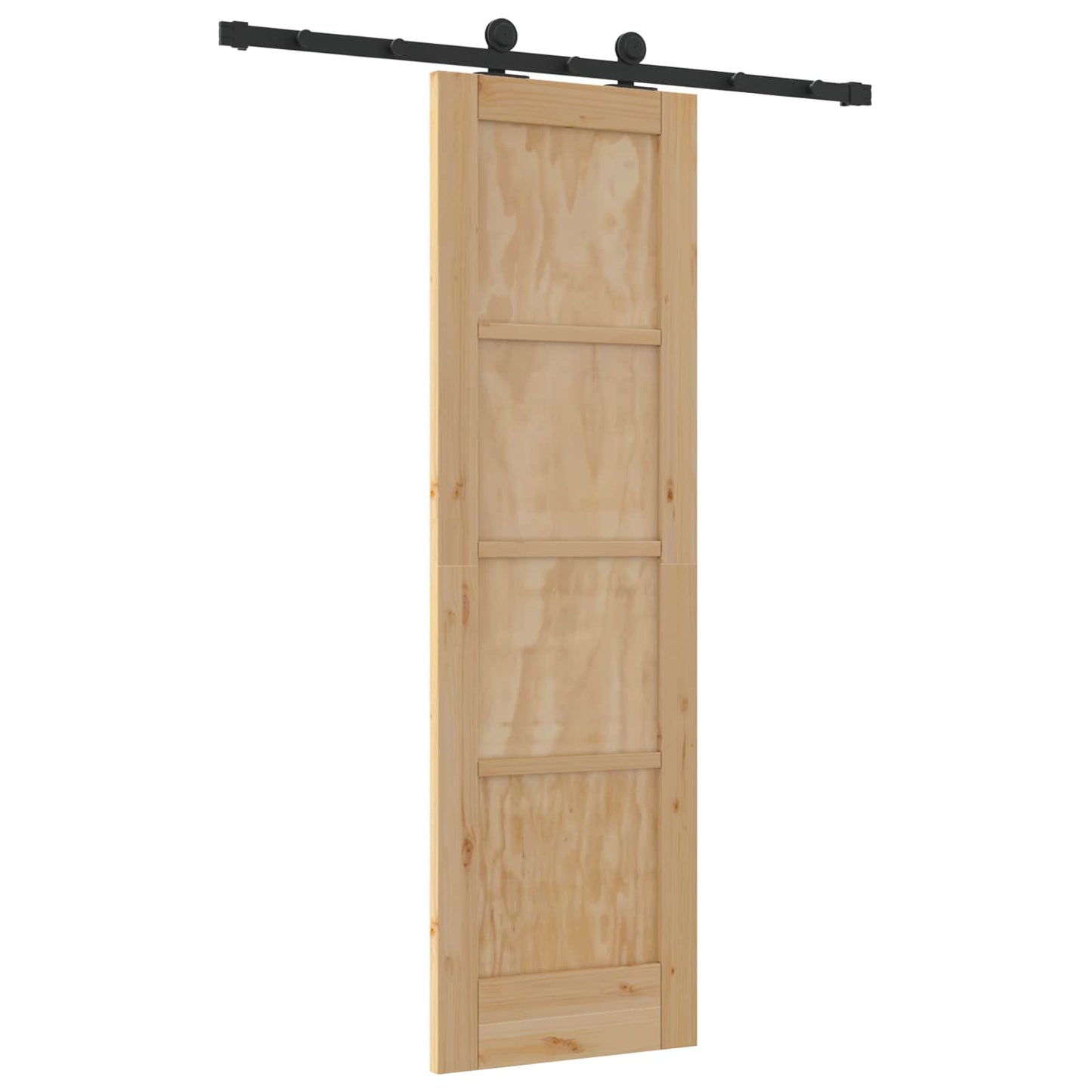 Csúszó ajtó ORKDAL Természetes 61 x 198,5 cm Tömör Fenyőfa