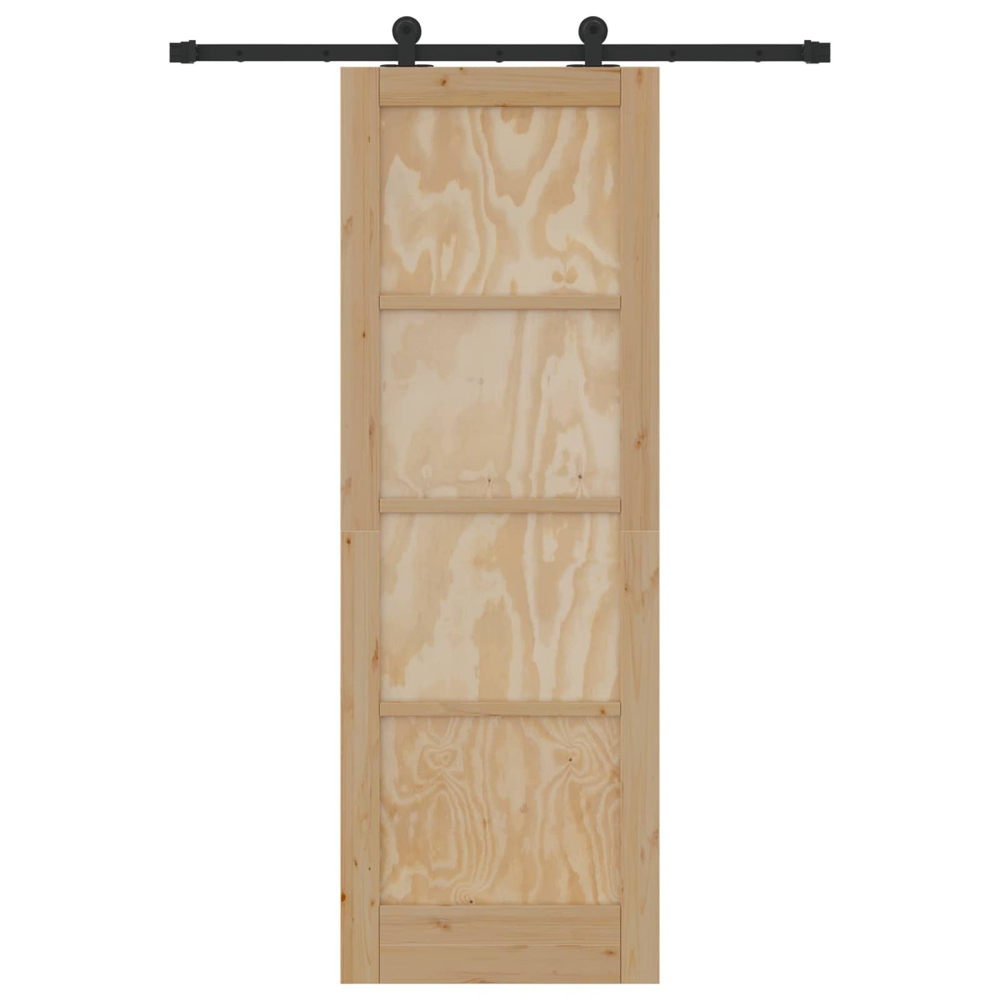 Csúszó ajtó ORKDAL Természetes 73,5 x 211 cm Tömör Fenyőfa