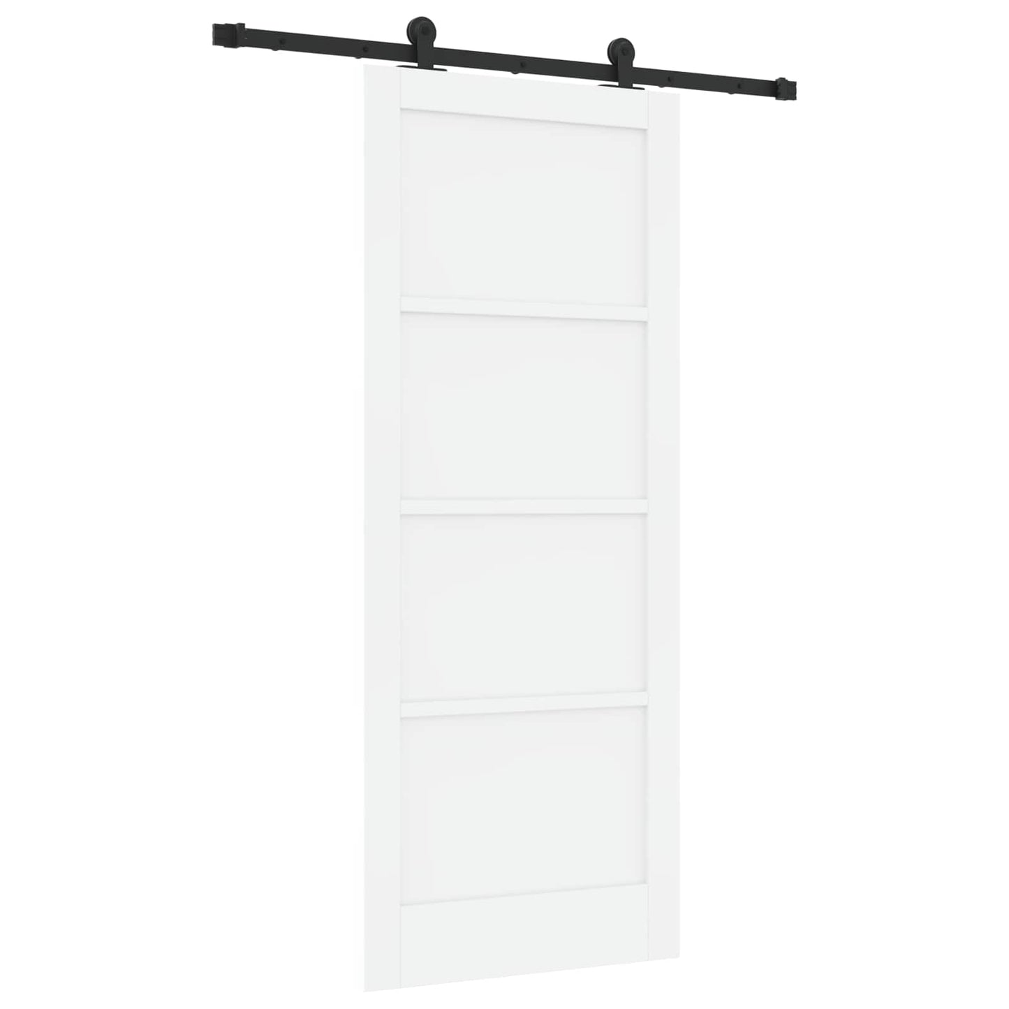 Csúszó ajtó ORKDAL Fehér 83 x 202 cm Tömör Fenyőfa