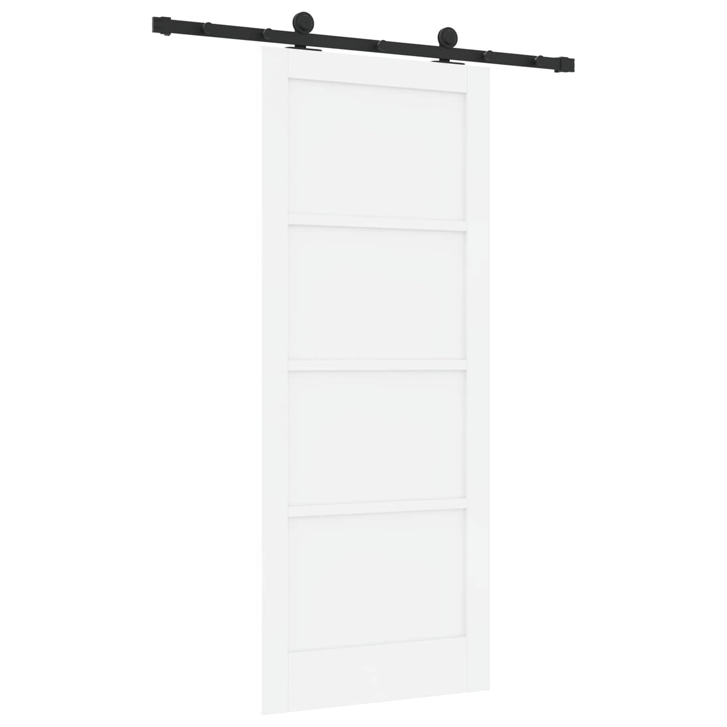Csúszó ajtó ORKDAL Fehér 83 x 202 cm Tömör Fenyőfa