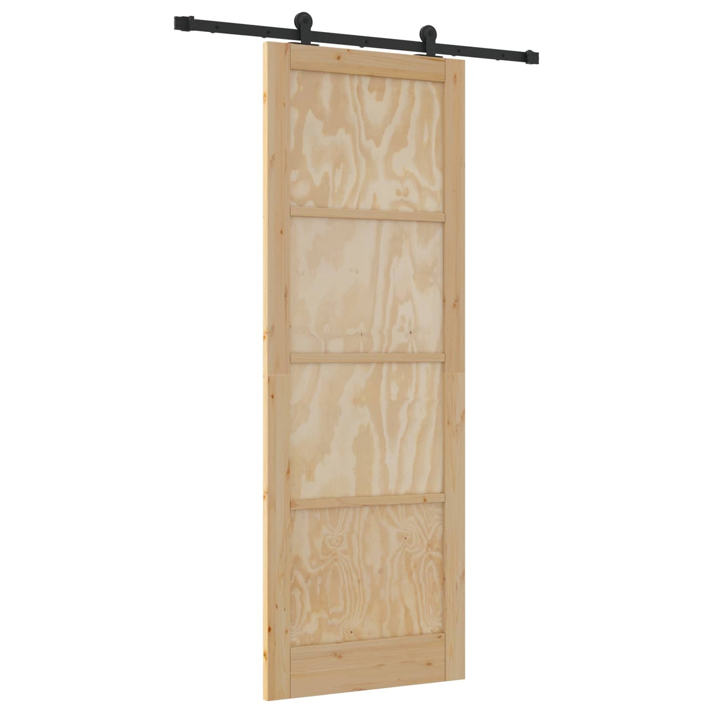 Csúszó ajtó ORKDAL Természetes 83 x 232 cm Tömör Fenyőfa