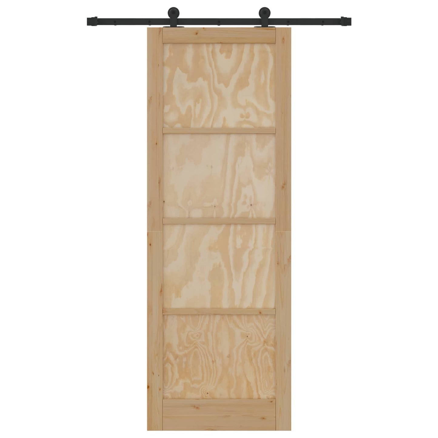 Csúszó ajtó ORKDAL Természetes 83 x 232 cm Tömör Fenyőfa