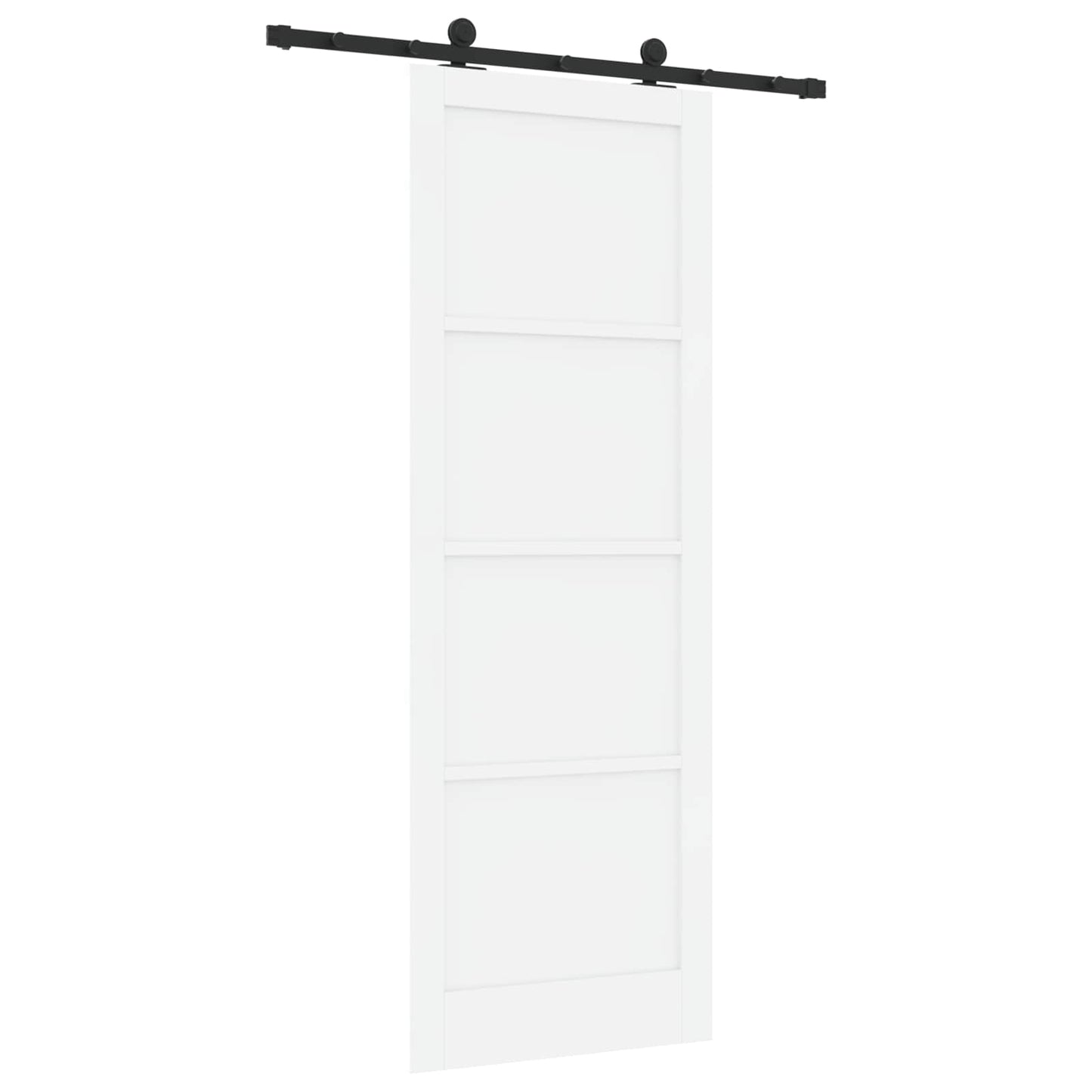 Csúszó ajtó ORKDAL Fehér 83 x 232 cm Tömör Fenyőfa