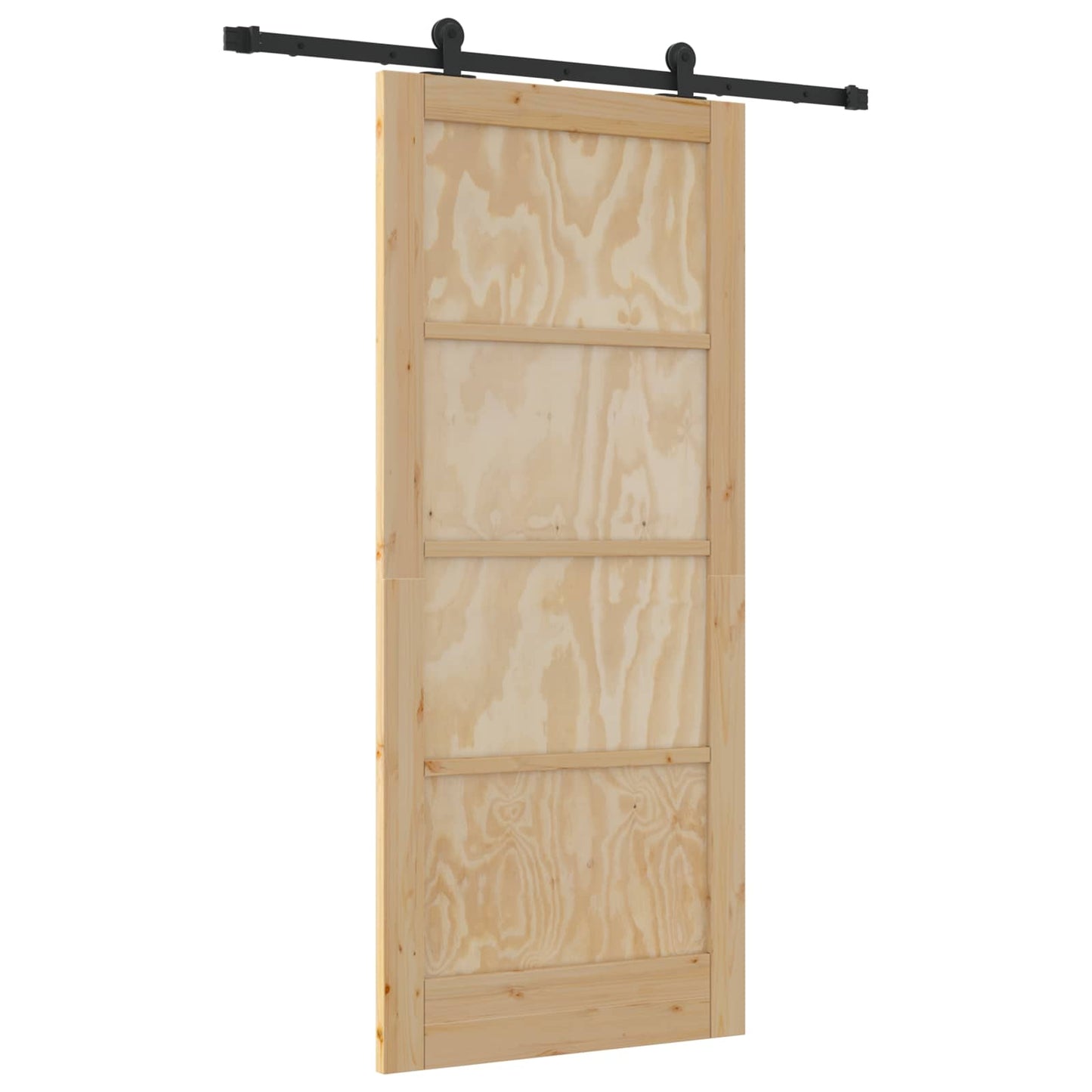 Csúszó ajtó ORKDAL Természetes 86 x 198,5 cm Tömör Fenyőfa