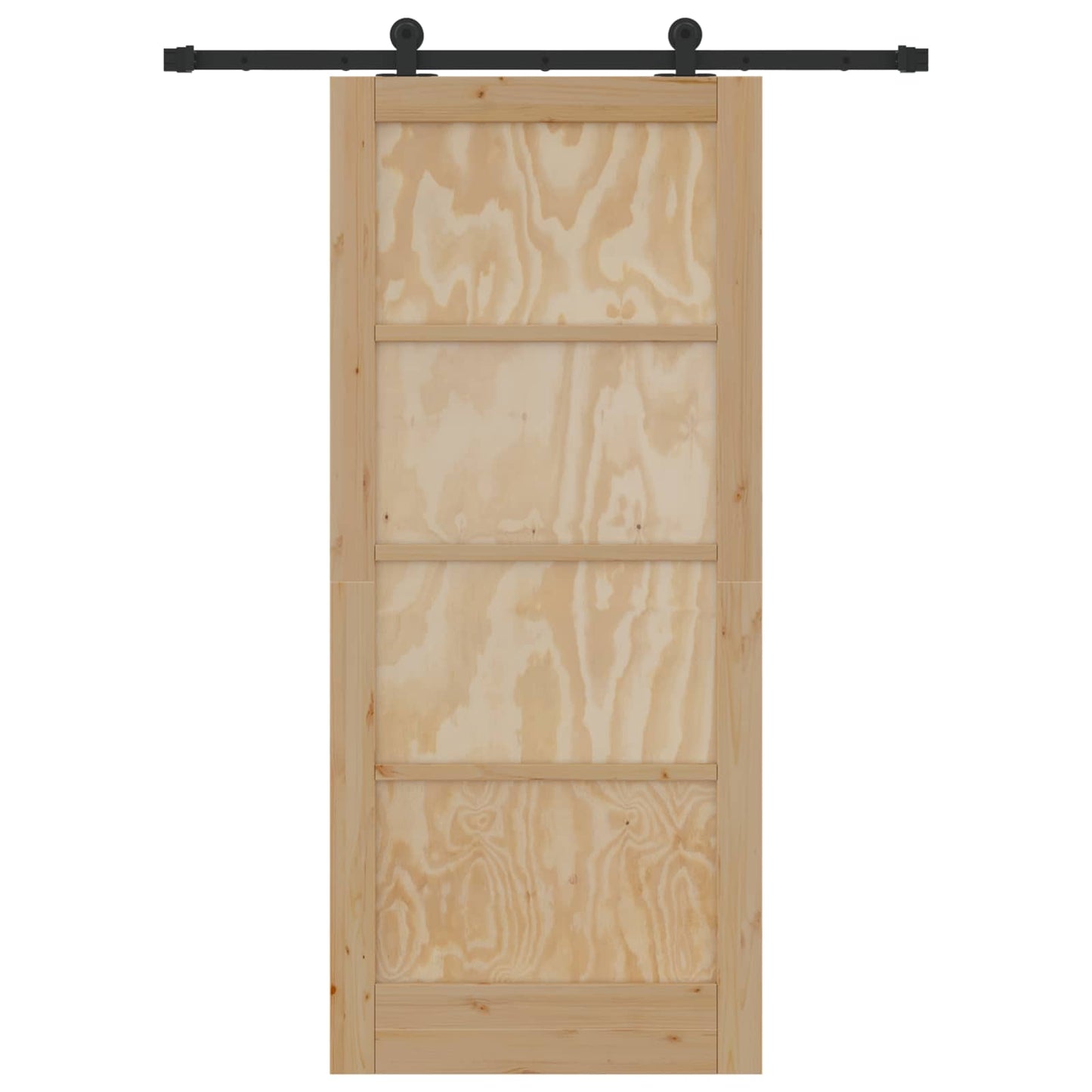 Csúszó ajtó ORKDAL Természetes 86 x 198,5 cm Tömör Fenyőfa