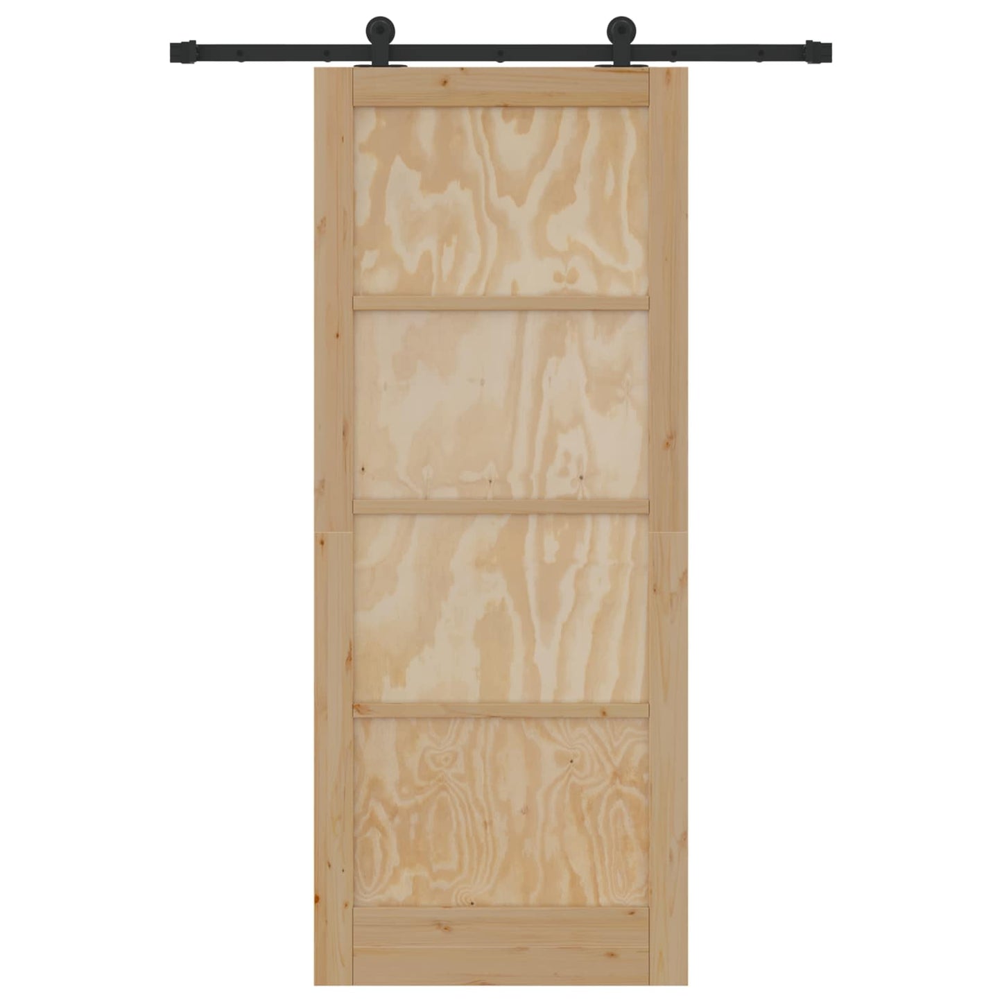 Csúszó ajtó ORKDAL Természetes 86 x 211 cm Tömör Fenyőfa