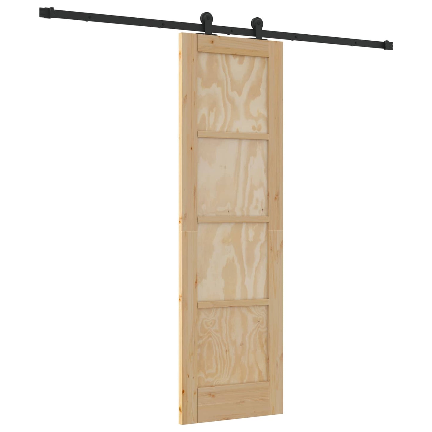 Csúszó ajtó ORKDAL Természetes 61 x 198,5 cm Tömör Fenyőfa