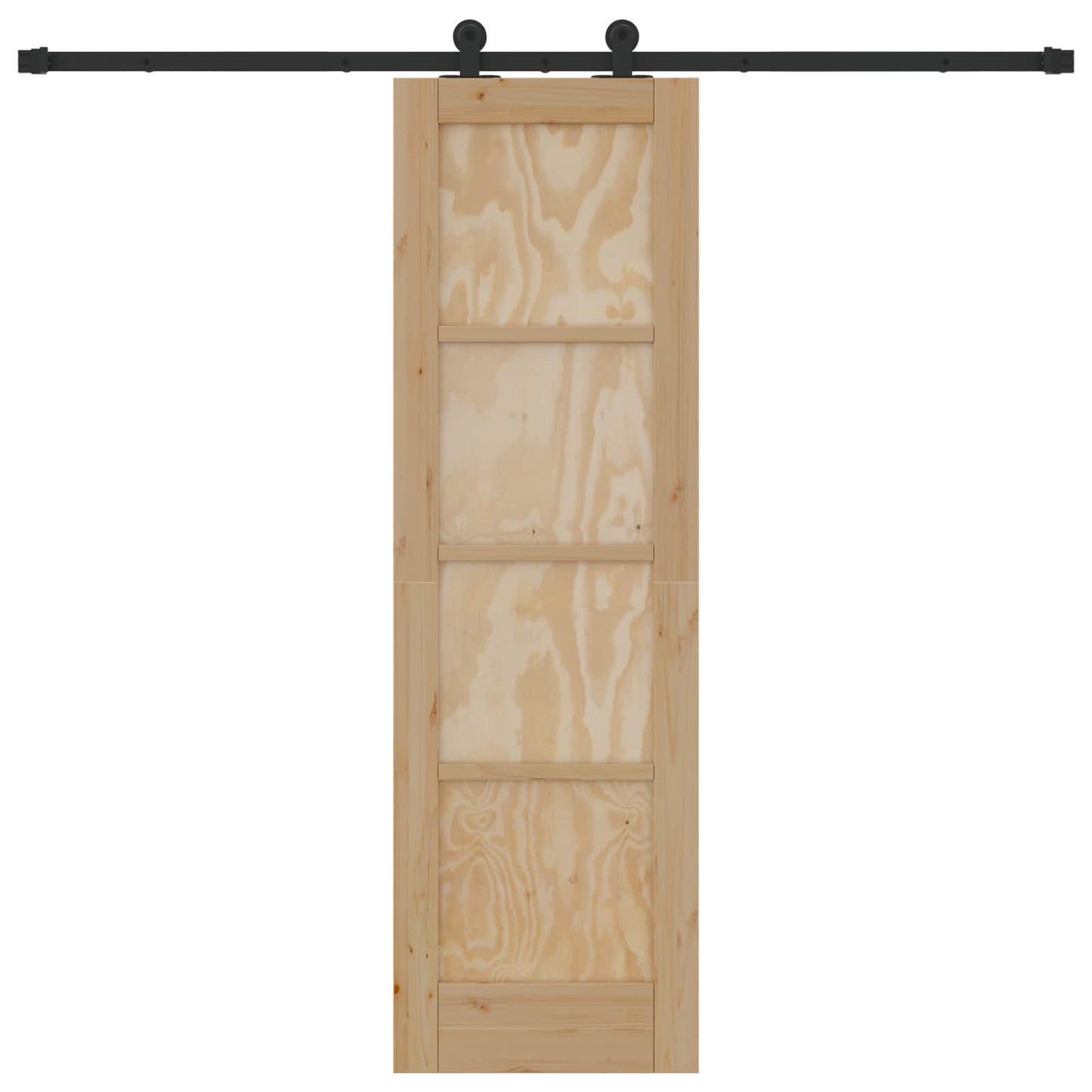 Csúszó ajtó ORKDAL Természetes 61 x 198,5 cm Tömör Fenyőfa
