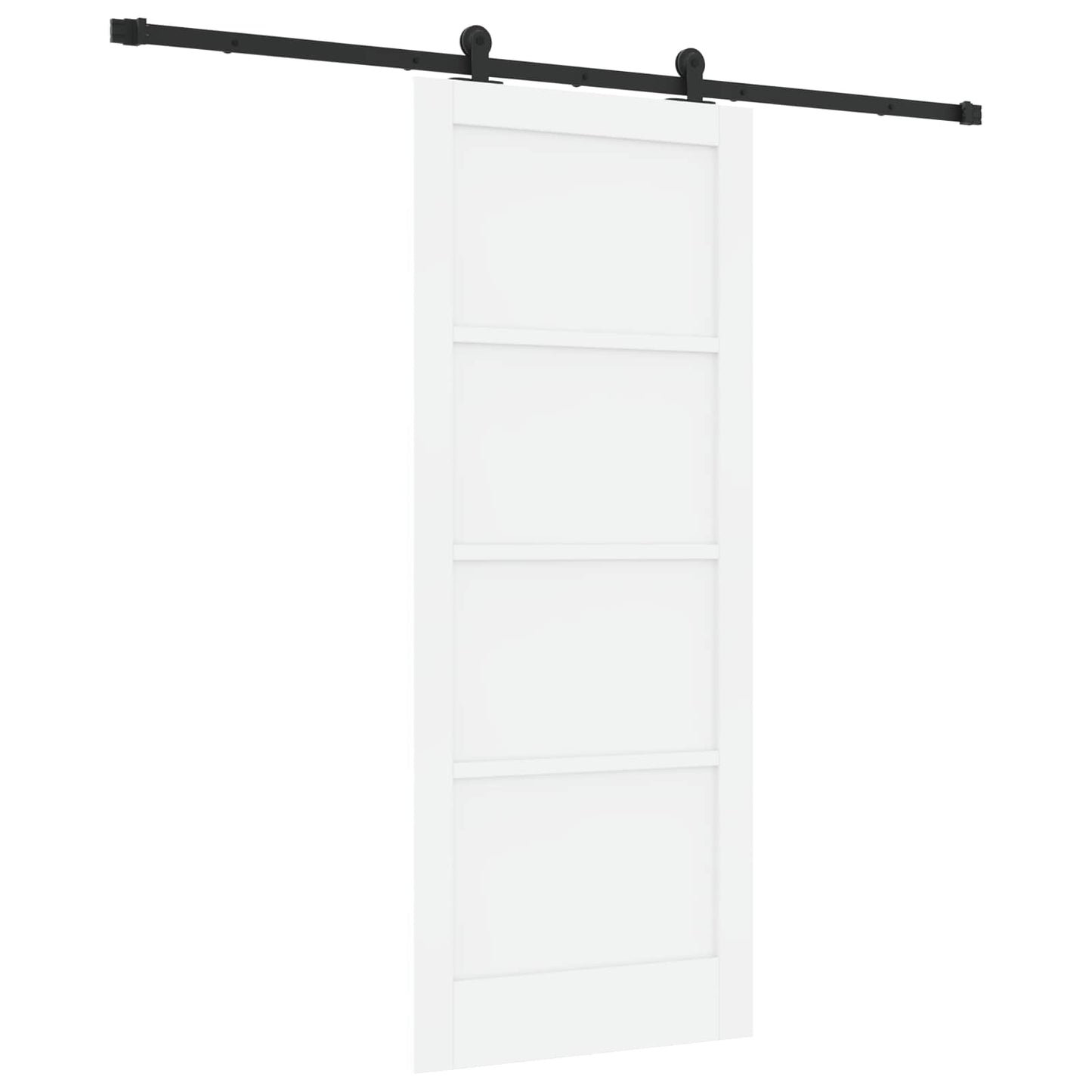 Csúszó ajtó ORKDAL Fehér 83 x 202 cm Tömör Fenyőfa