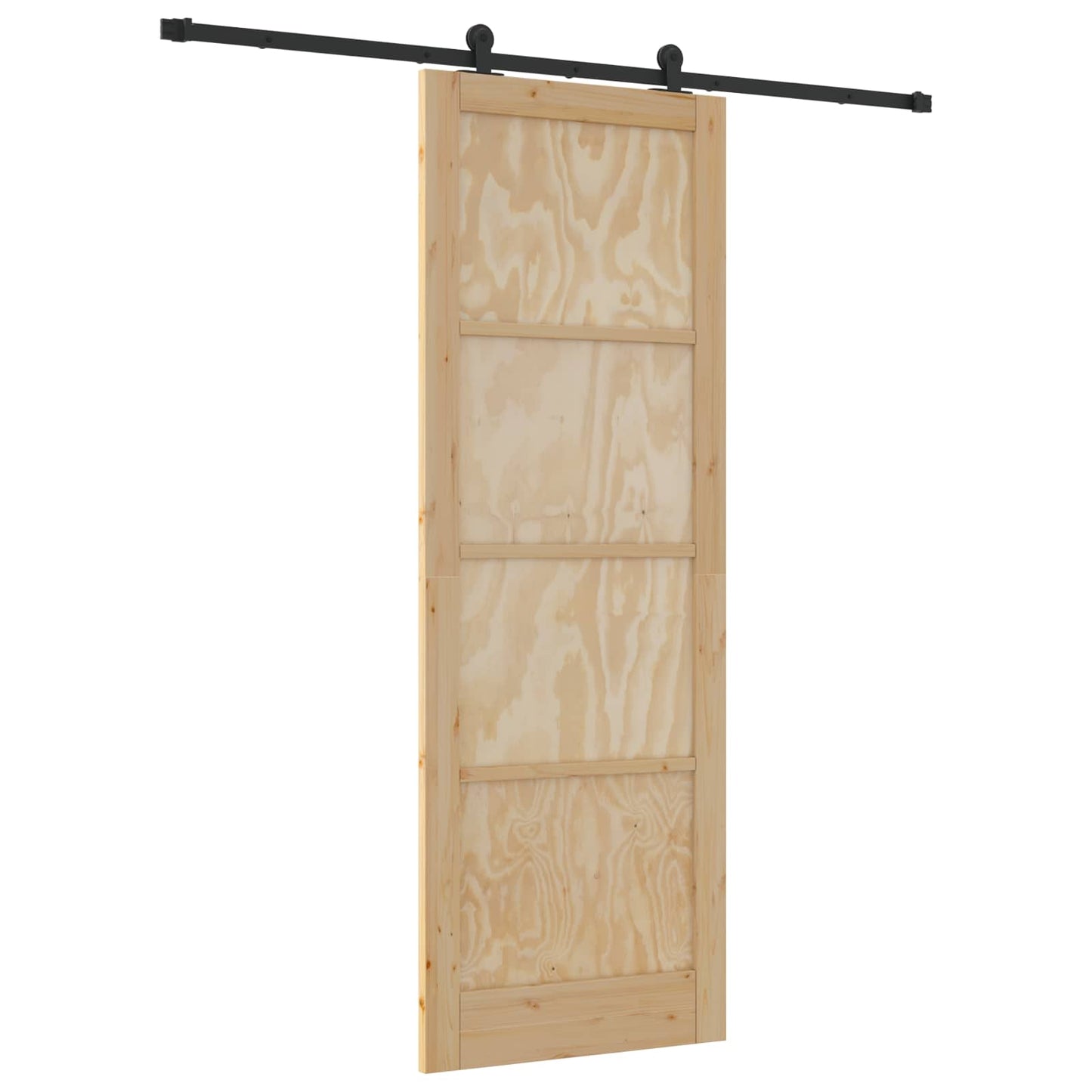 Csúszó ajtó ORKDAL Természetes 83 x 232 cm Tömör Fenyőfa