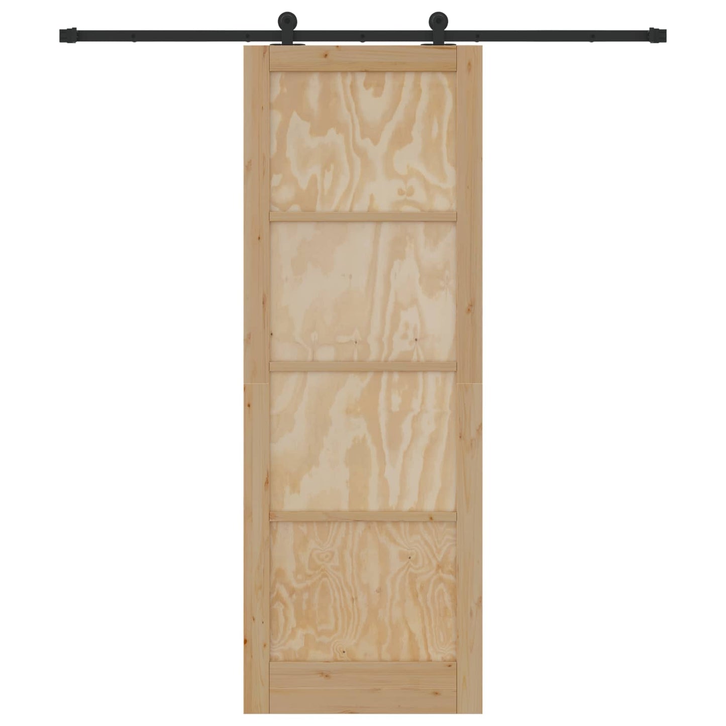 Csúszó ajtó ORKDAL Természetes 83 x 232 cm Tömör Fenyőfa
