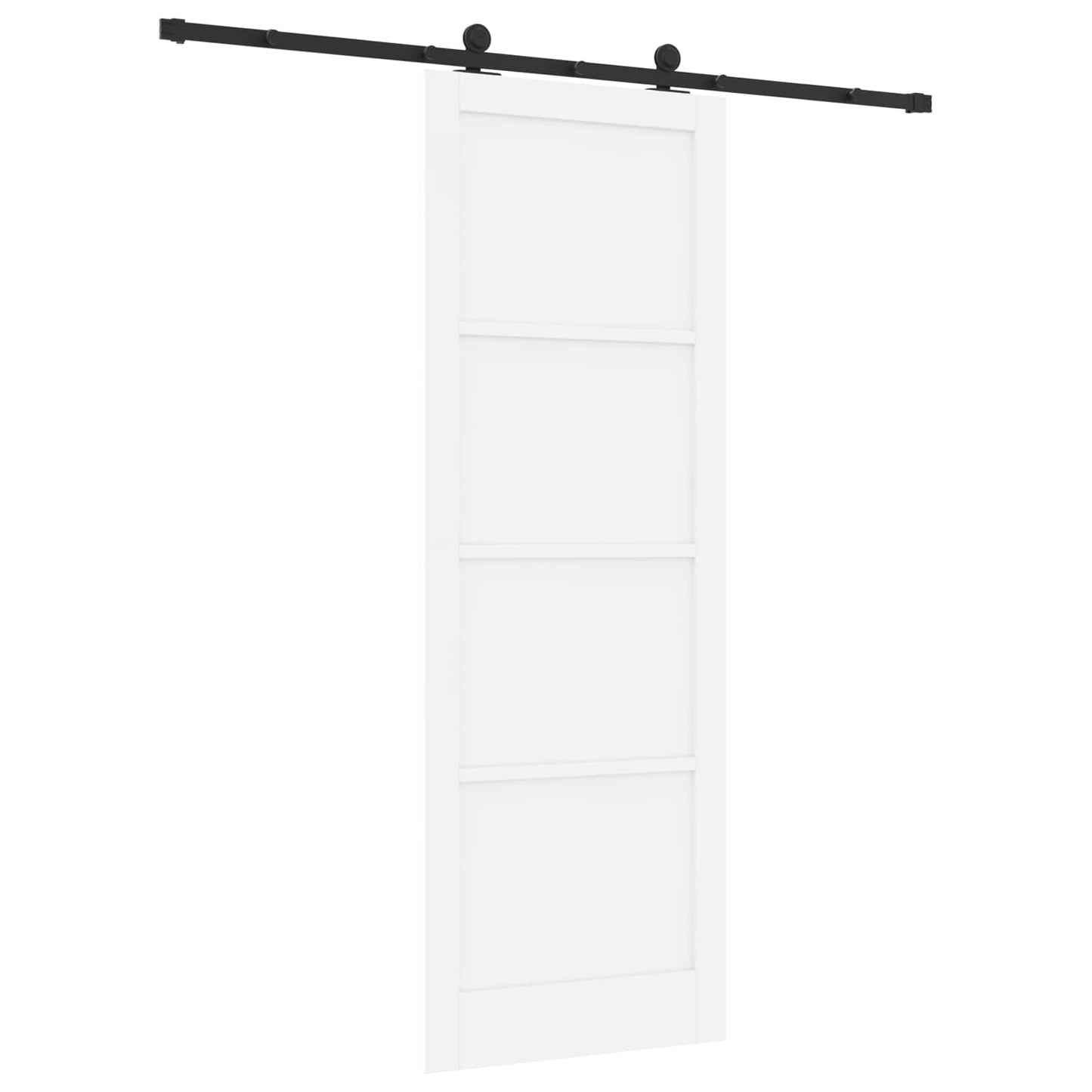 Csúszó ajtó ORKDAL Fehér 83 x 232 cm Tömör Fenyőfa