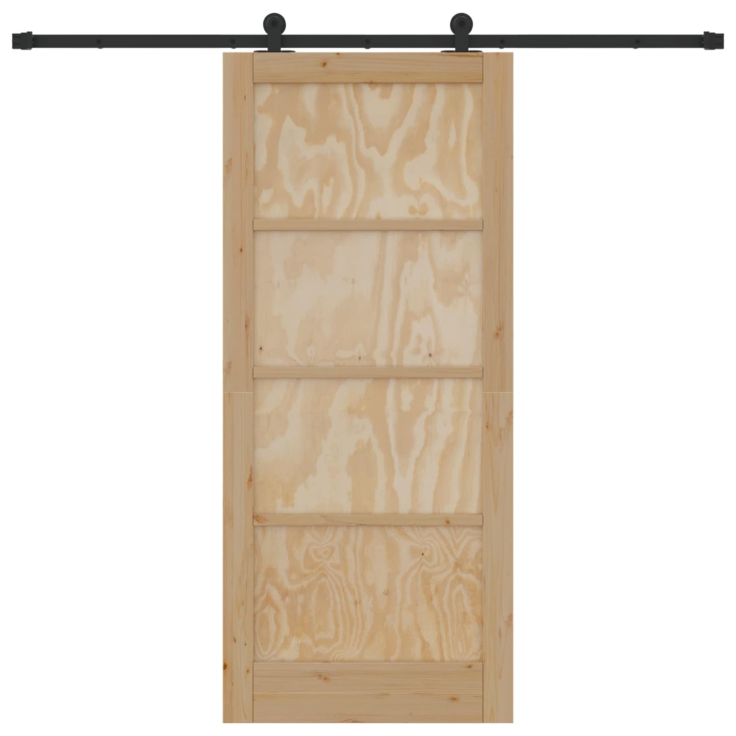 Csúszó ajtó ORKDAL Természetes 86 x 198,5 cm Tömör Fenyőfa