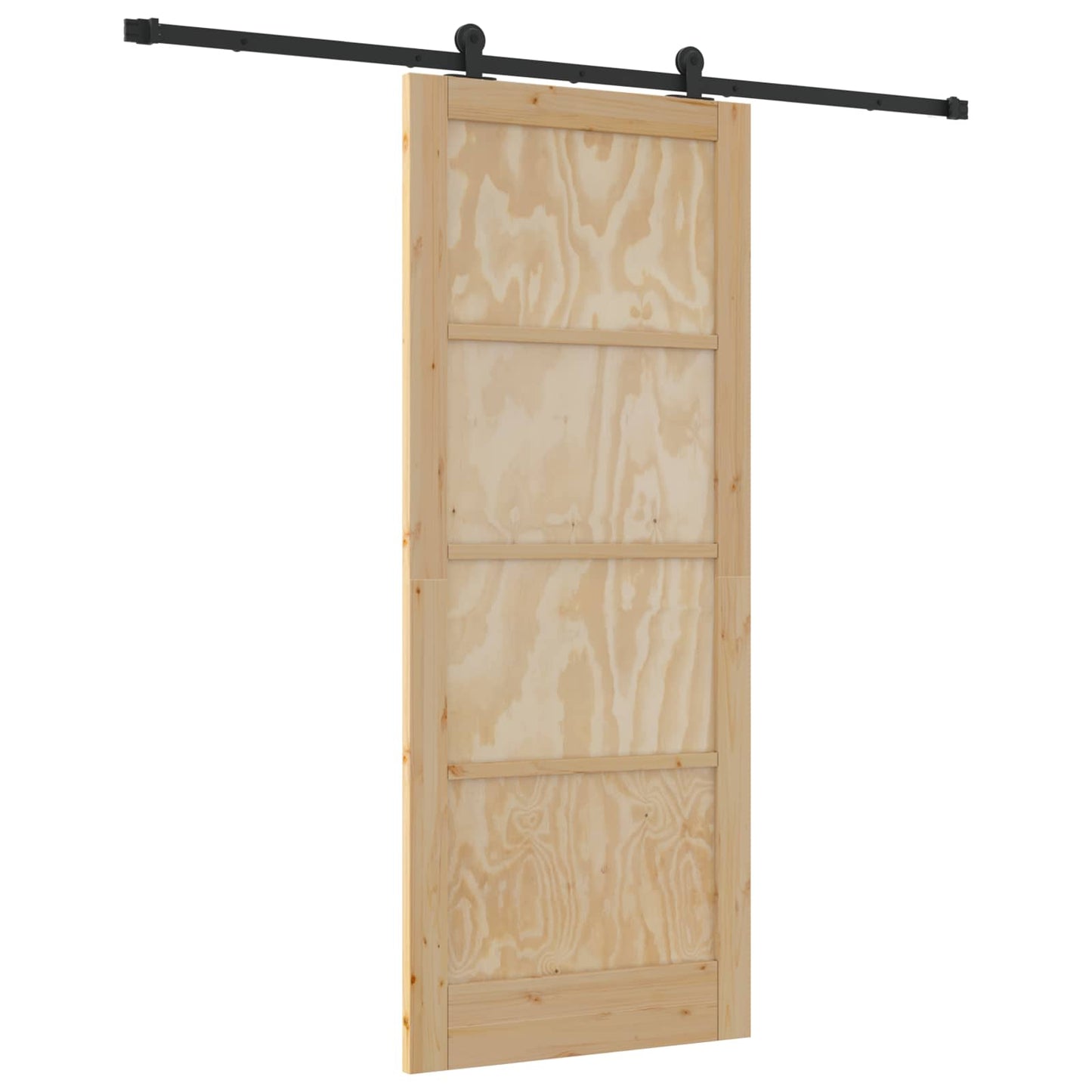 Csúszó ajtó ORKDAL Természetes 86 x 211 cm Tömör Fenyőfa