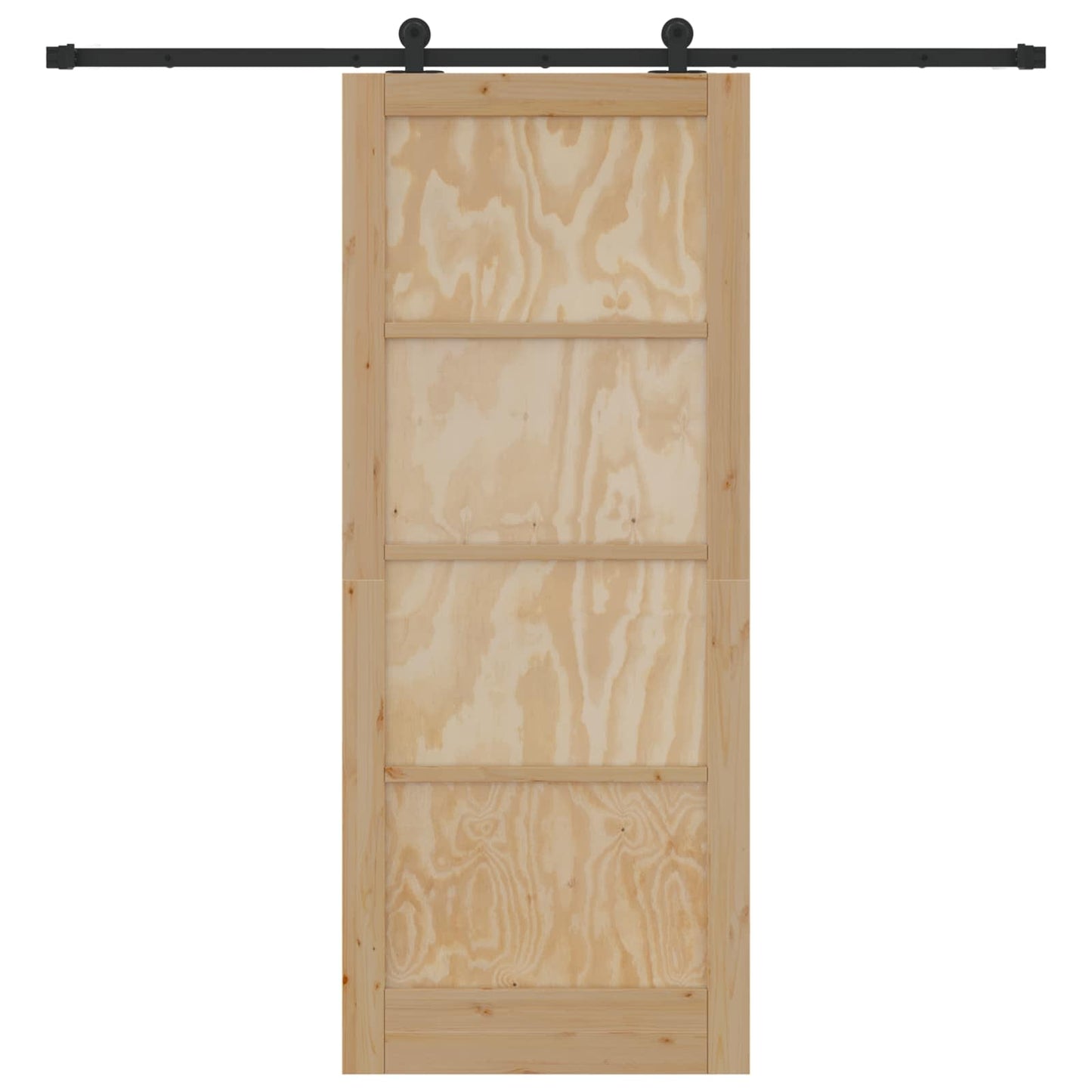 Csúszó ajtó ORKDAL Természetes 86 x 211 cm Tömör Fenyőfa