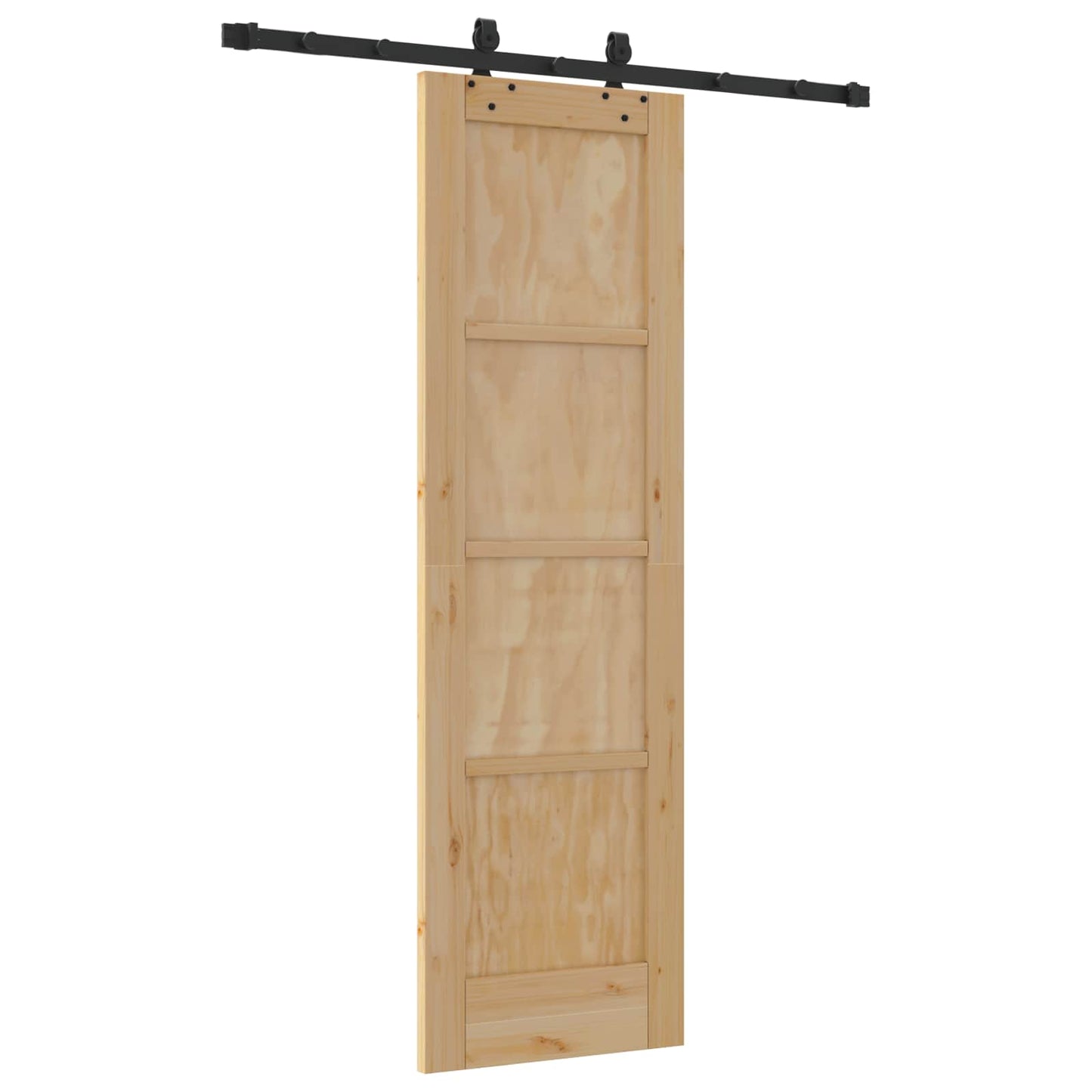 Csúszó ajtó ORKDAL Természetes 61 x 198,5 cm Tömör Fenyőfa