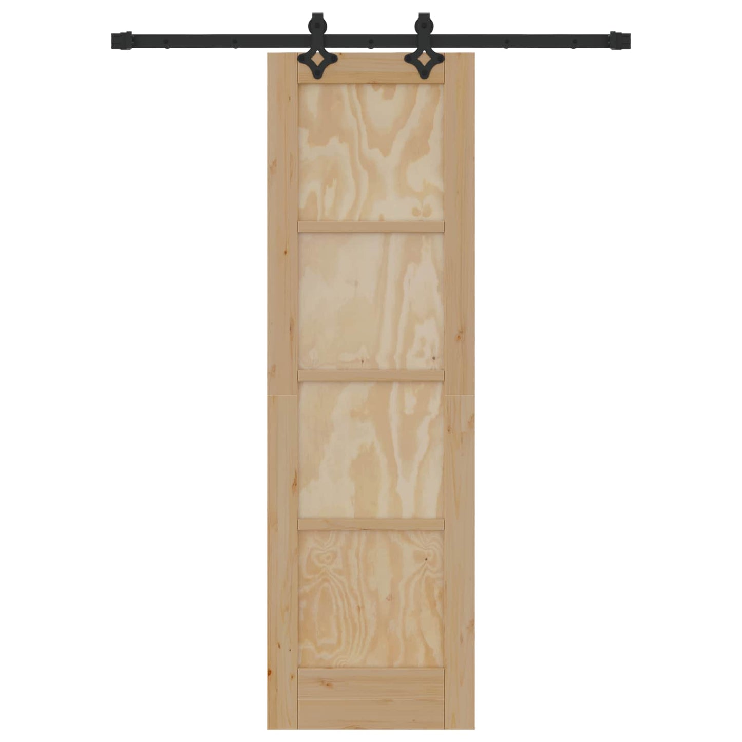 Csúszó ajtó ORKDAL Természetes 61 x 198,5 cm Tömör Fenyőfa