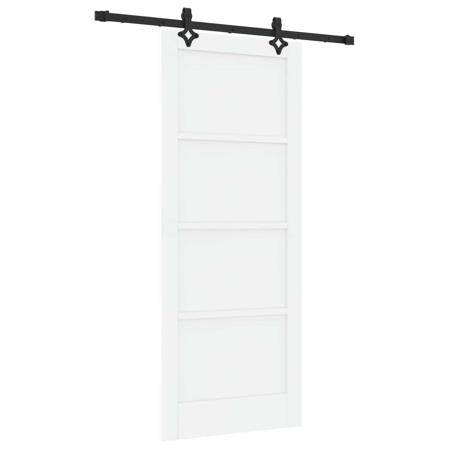 Csúszó ajtó ORKDAL Fehér 83 x 202 cm Tömör Fenyőfa