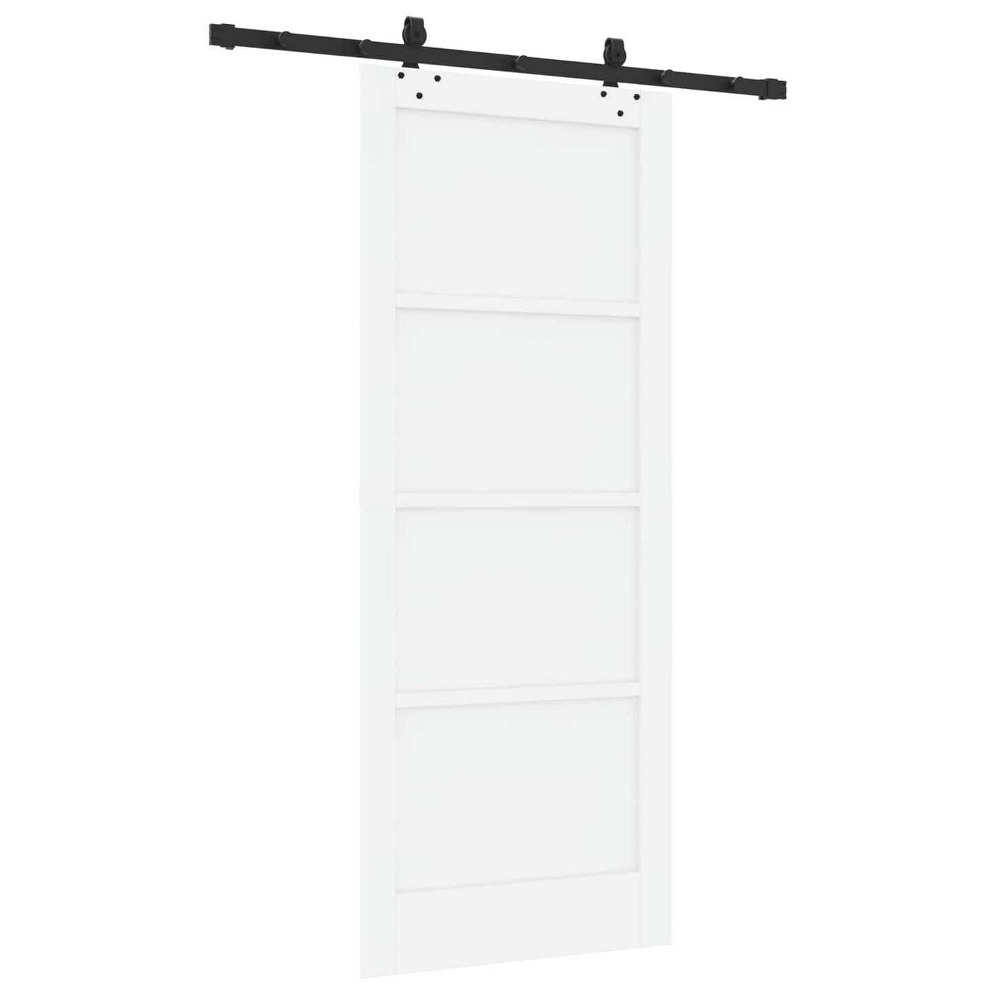 Csúszó ajtó ORKDAL Fehér 83 x 202 cm Tömör Fenyőfa