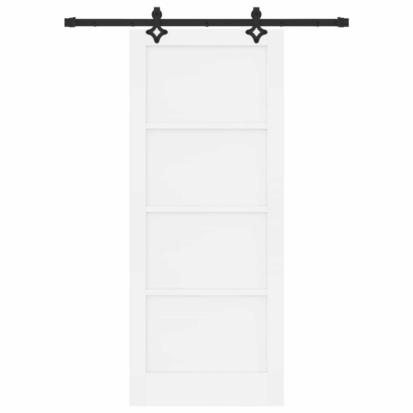Csúszó ajtó ORKDAL Fehér 83 x 202 cm Tömör Fenyőfa