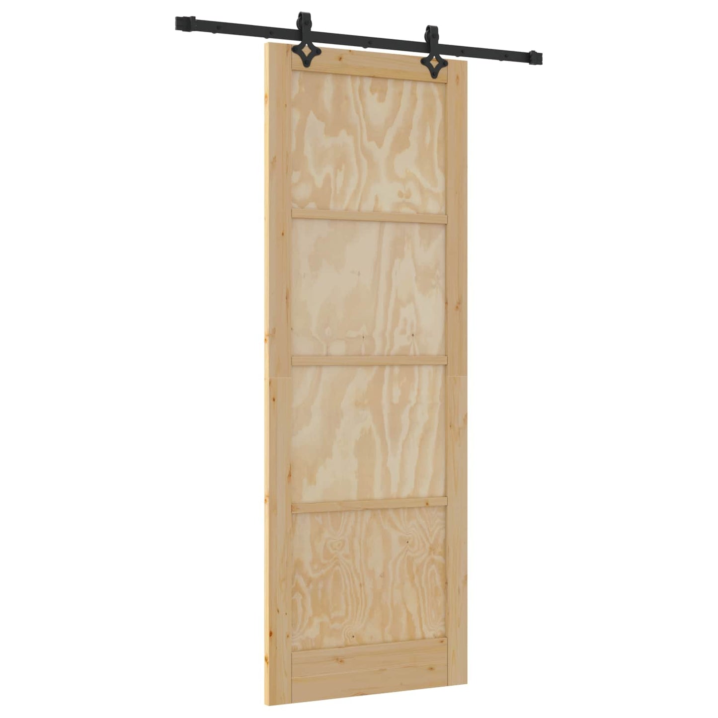 Csúszó ajtó ORKDAL Természetes 83 x 232 cm Tömör Fenyőfa