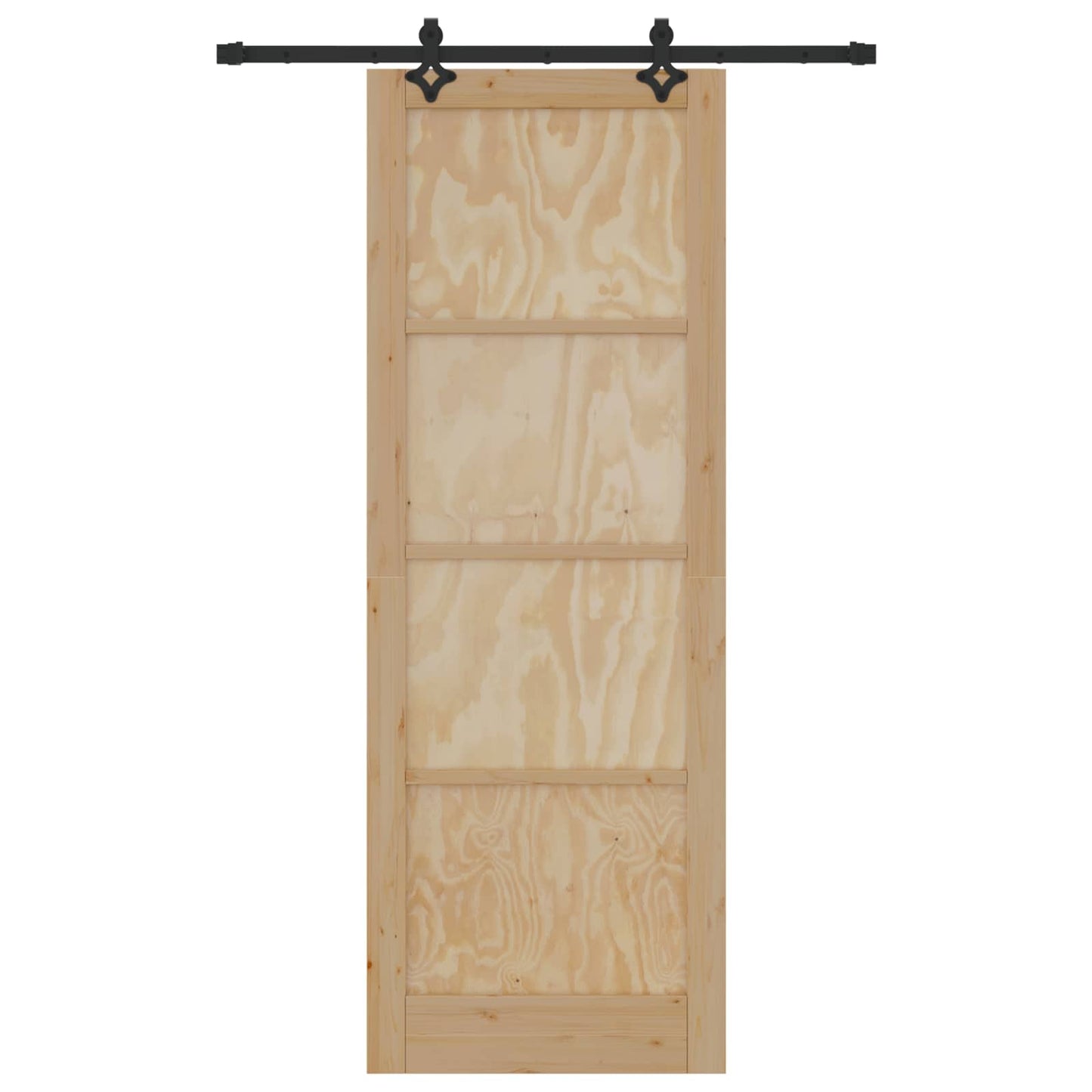 Csúszó ajtó ORKDAL Természetes 83 x 232 cm Tömör Fenyőfa