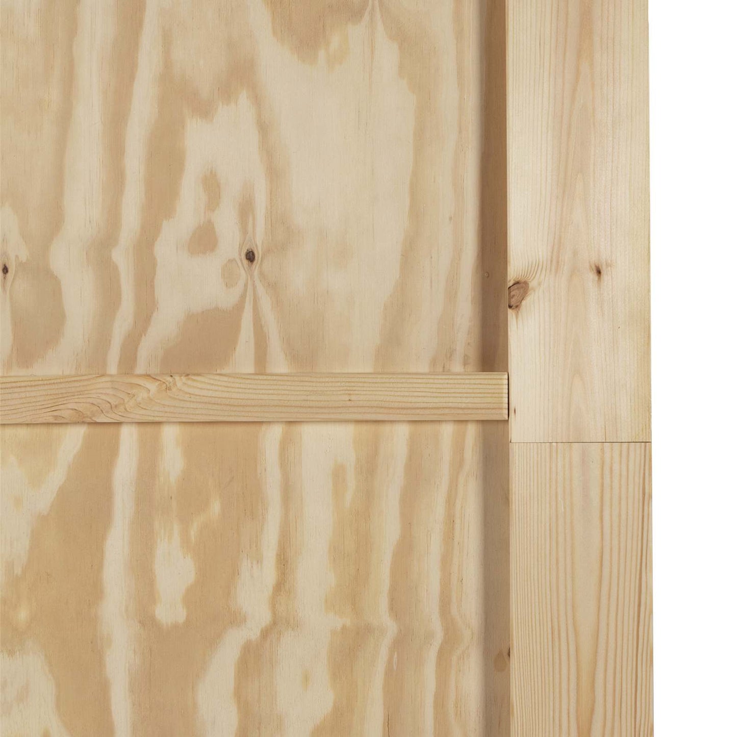 Csúszó ajtó ORKDAL 86 x 198,5 cm Tömör Fenyőfa Természetes