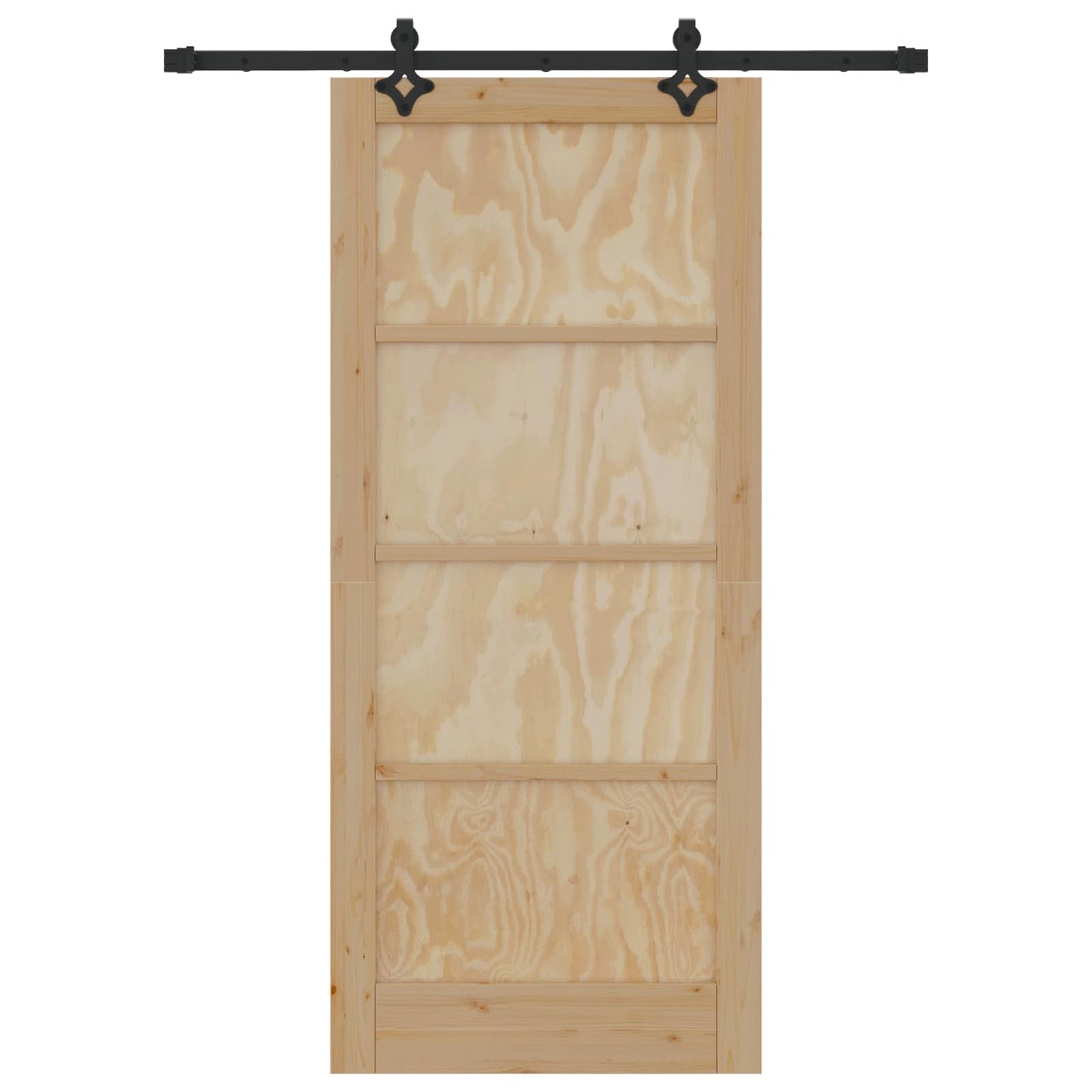 Csúszó ajtó ORKDAL Természetes 86 x 198,5 cm Tömör Fenyőfa
