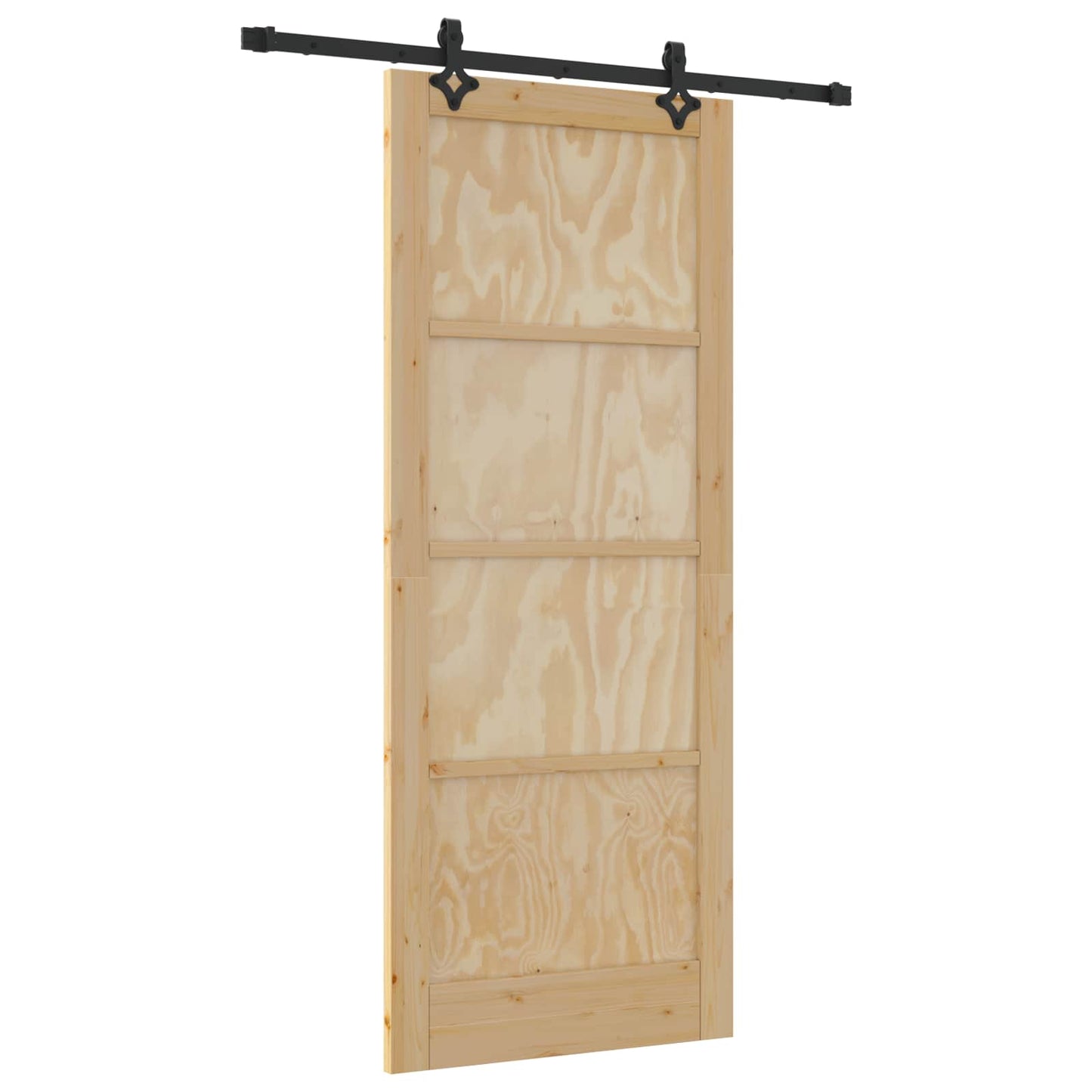 Csúszó ajtó ORKDAL Természetes 86 x 211 cm Tömör Fenyőfa