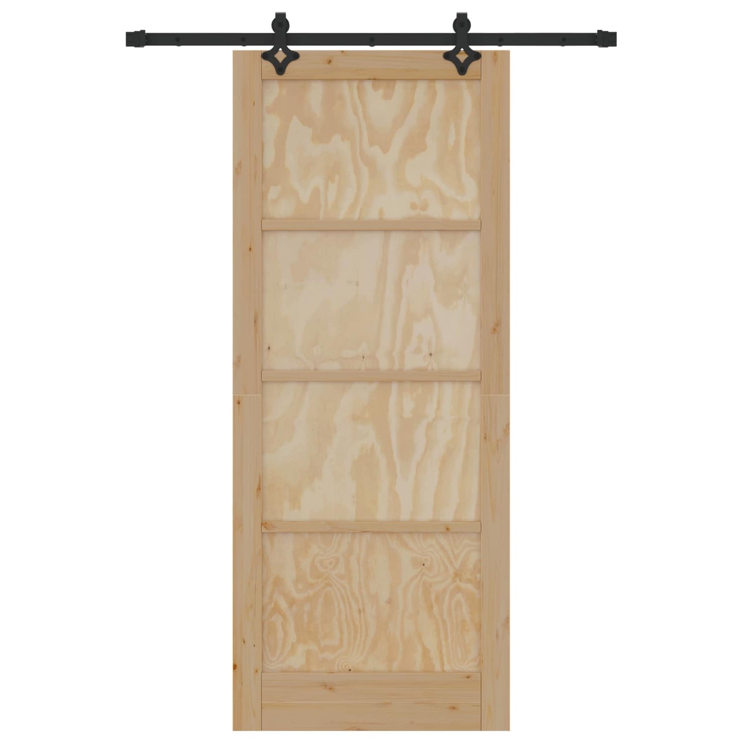 Csúszó ajtó ORKDAL Természetes 86 x 211 cm Tömör Fenyőfa