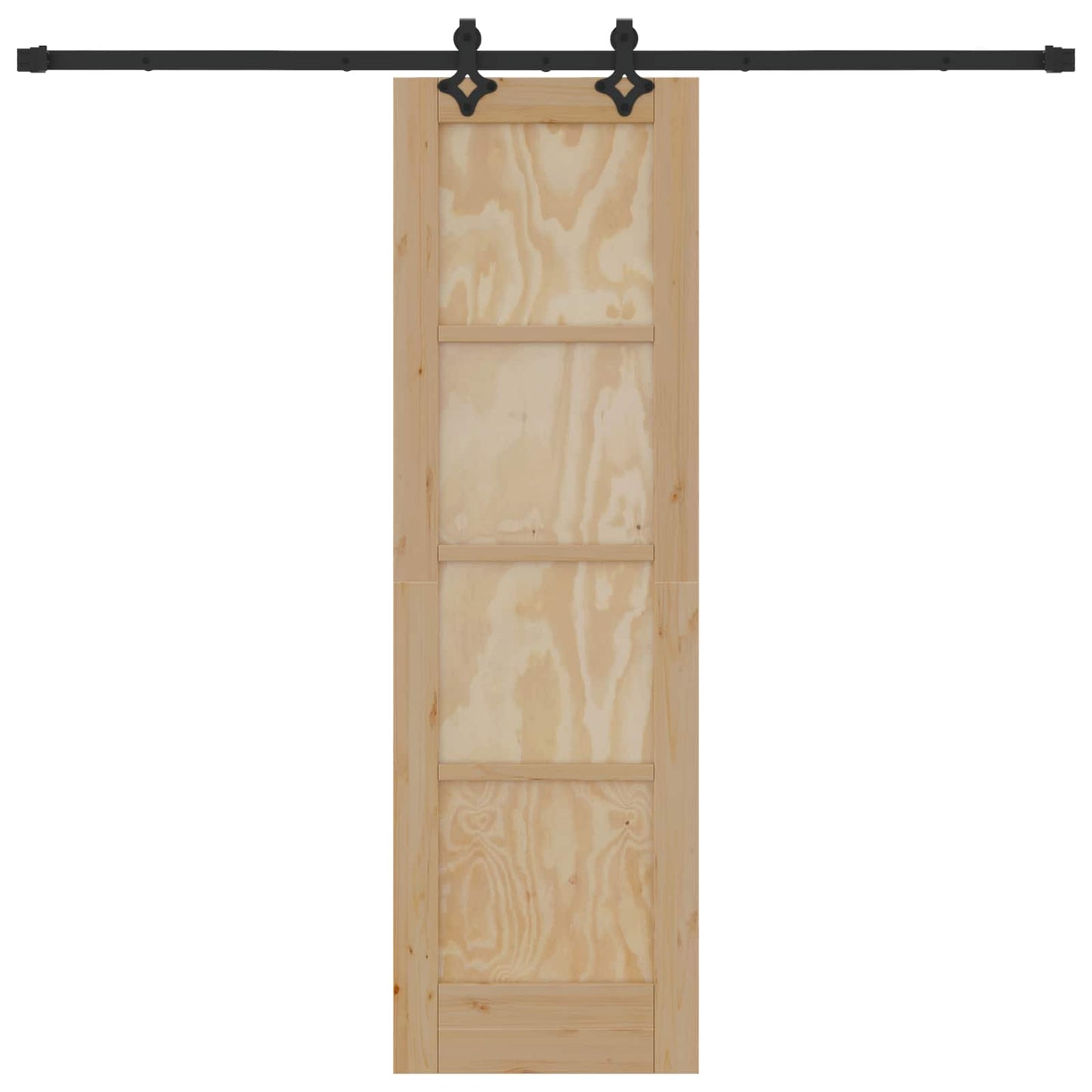 Csúszó ajtó ORKDAL Természetes 61 x 198,5 cm Tömör Fenyőfa