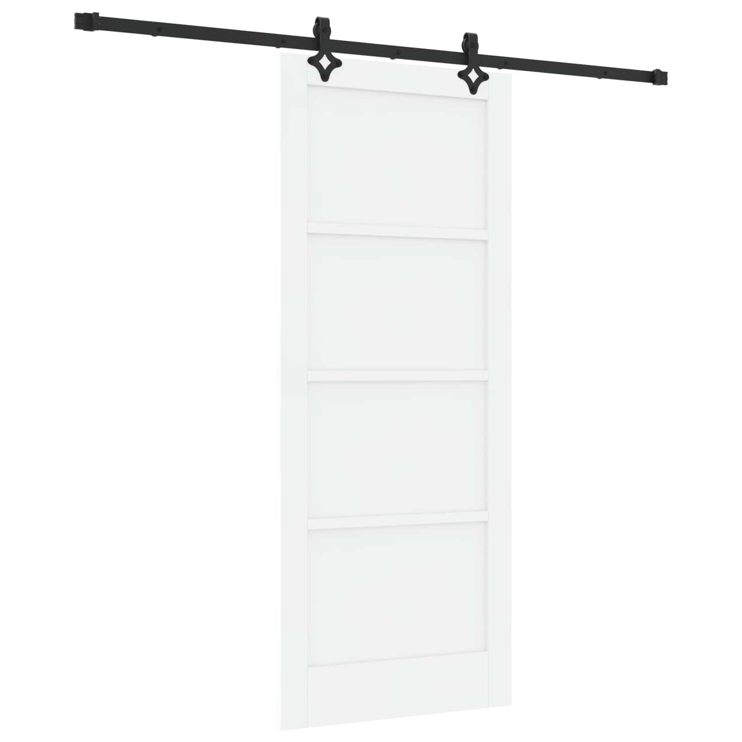 Csúszó ajtó ORKDAL Fehér 83 x 202 cm Tömör Fenyőfa
