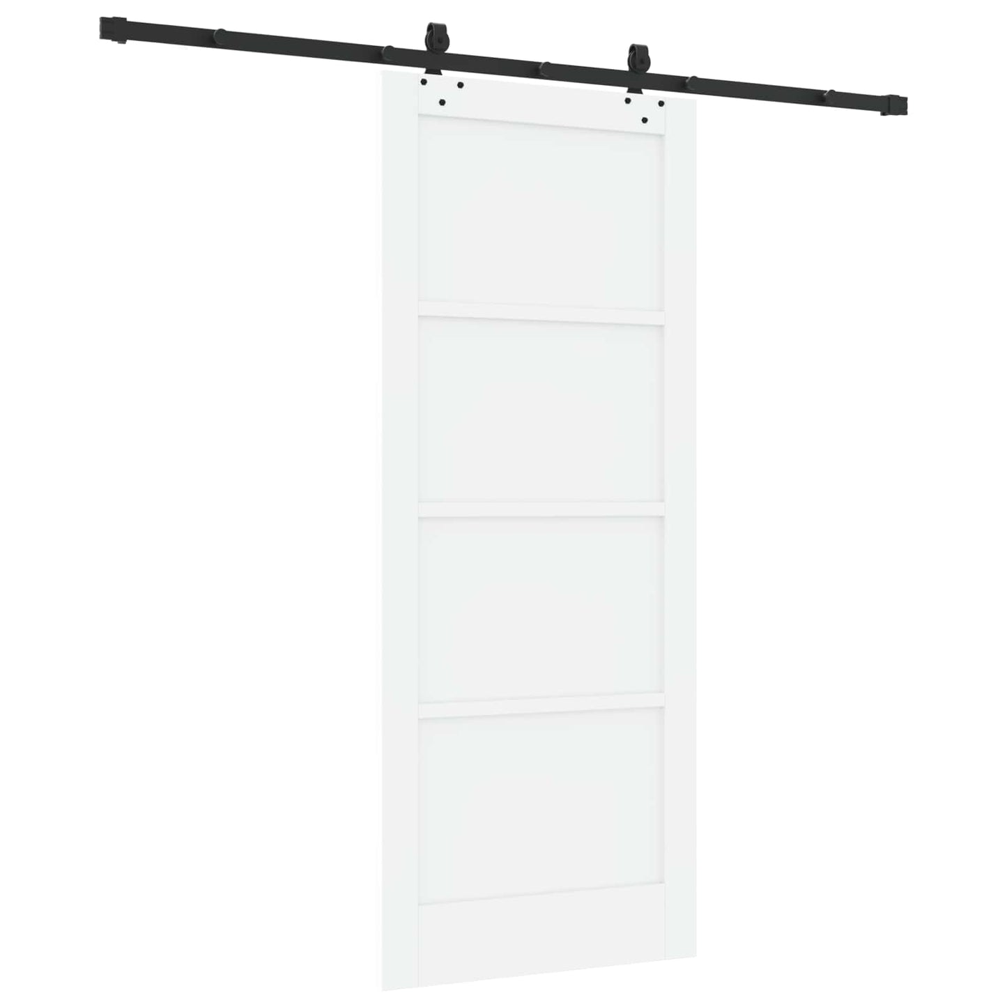 Csúszó ajtó ORKDAL Fehér 83 x 202 cm Tömör Fenyőfa