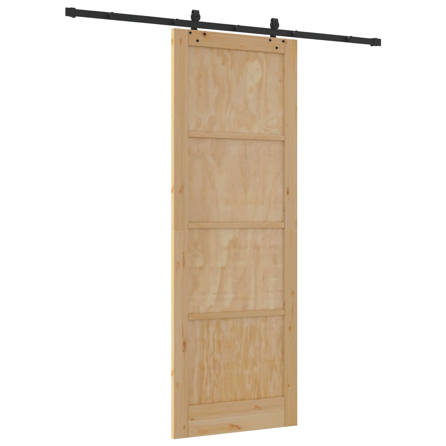 Csúszó ajtó ORKDAL Természetes 83 x 232 cm Tömör Fenyőfa