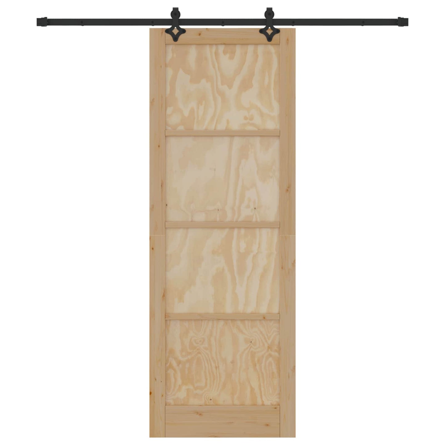 Csúszó ajtó ORKDAL Természetes 83 x 232 cm Tömör Fenyőfa
