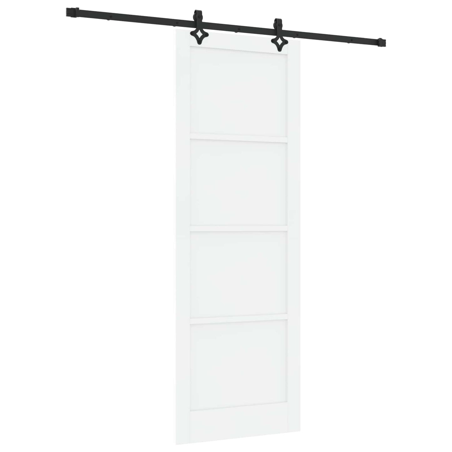 Csúszó ajtó ORKDAL Fehér 83 x 232 cm Tömör Fenyőfa