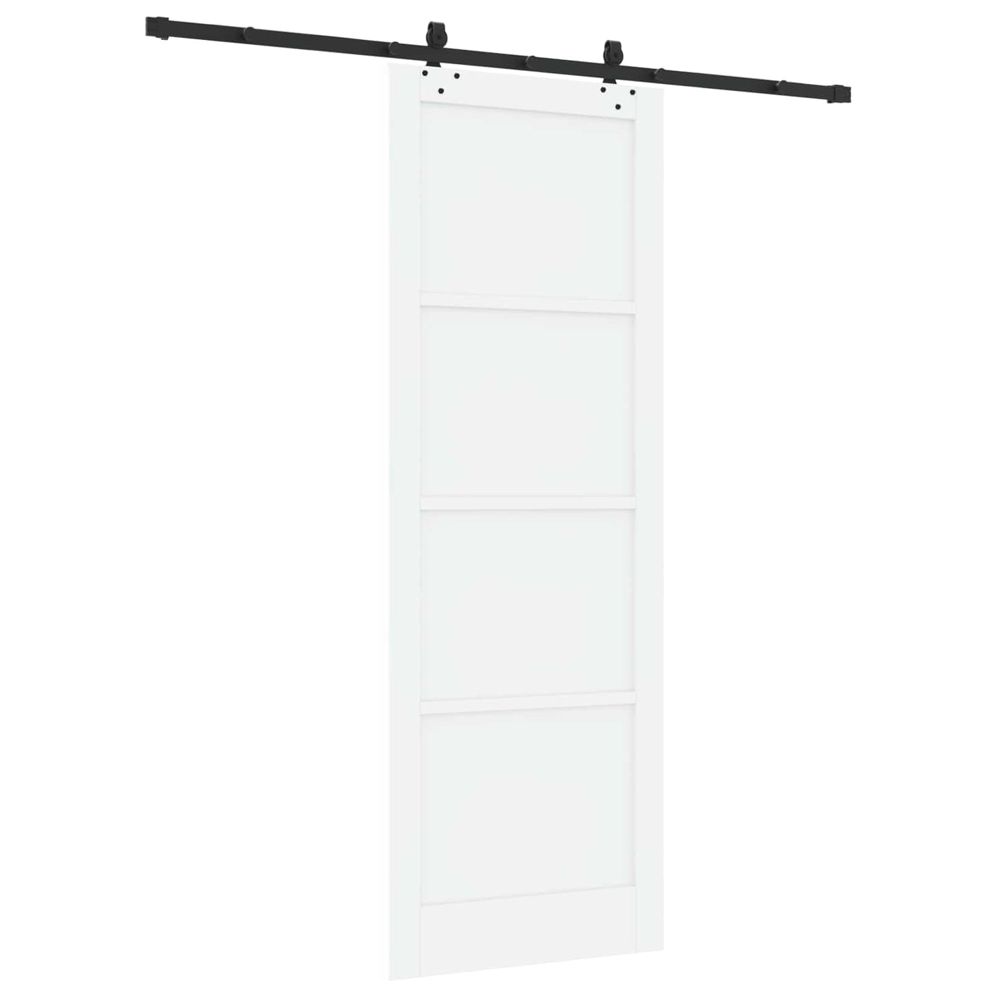 Csúszó ajtó ORKDAL Fehér 83 x 232 cm Tömör Fenyőfa
