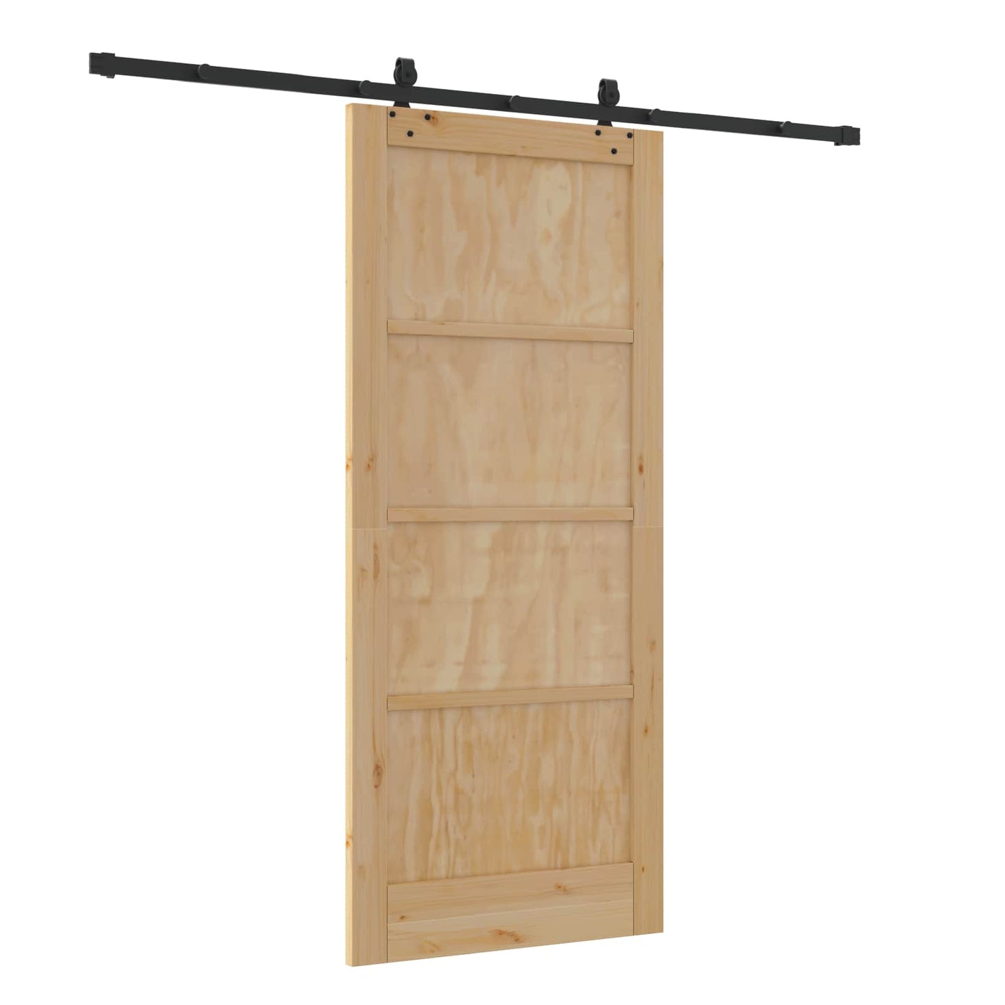 Csúszó ajtó ORKDAL Természetes 86 x 198,5 cm Tömör Fenyőfa