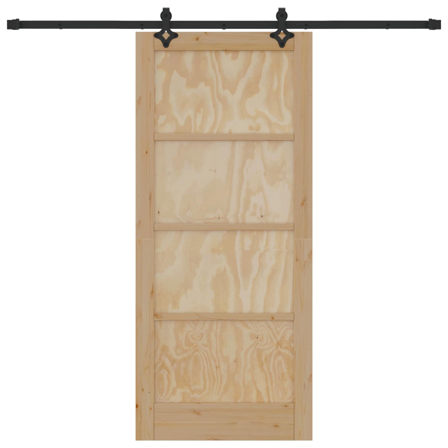 Csúszó ajtó ORKDAL Természetes 86 x 198,5 cm Tömör Fenyőfa