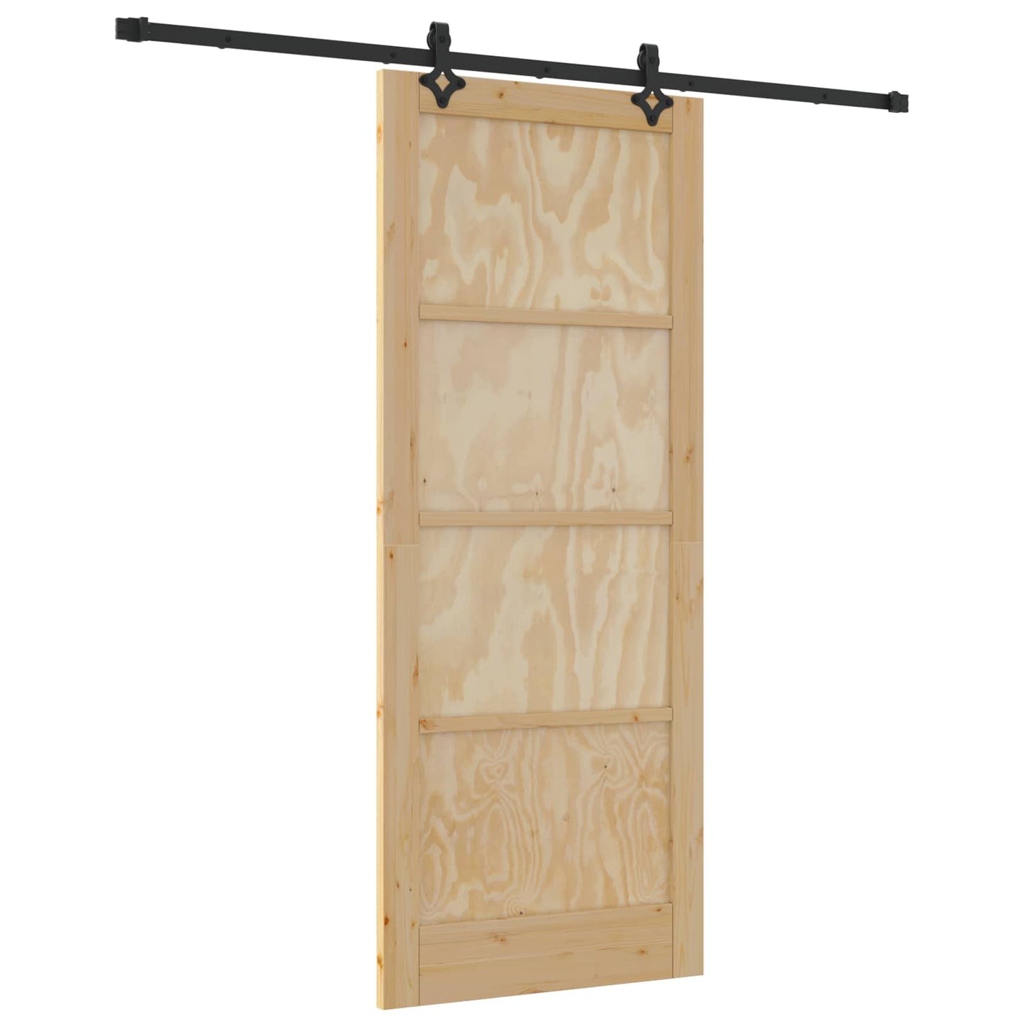 Csúszó ajtó ORKDAL Természetes 86 x 211 cm Tömör Fenyőfa