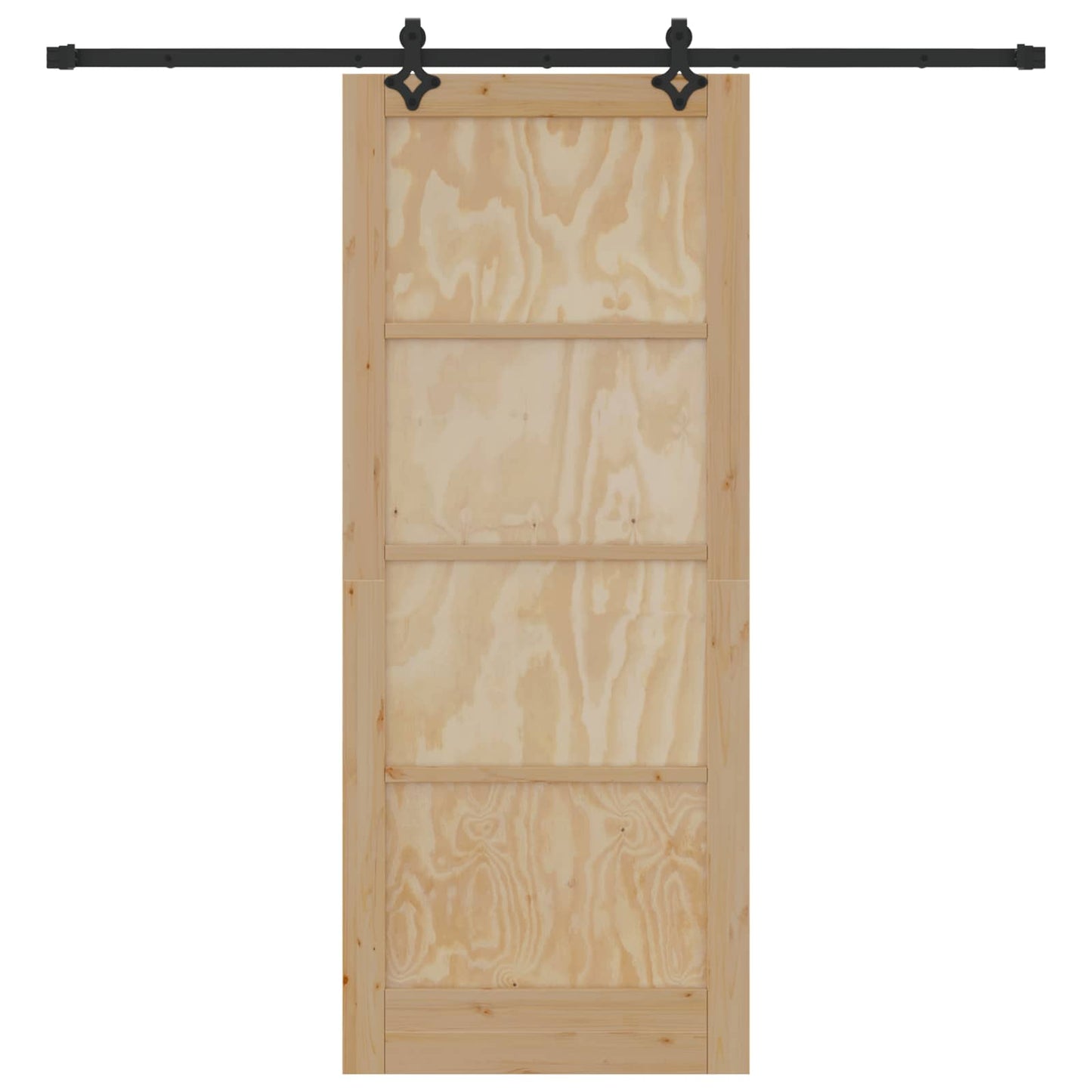 Csúszó ajtó ORKDAL Természetes 86 x 211 cm Tömör Fenyőfa