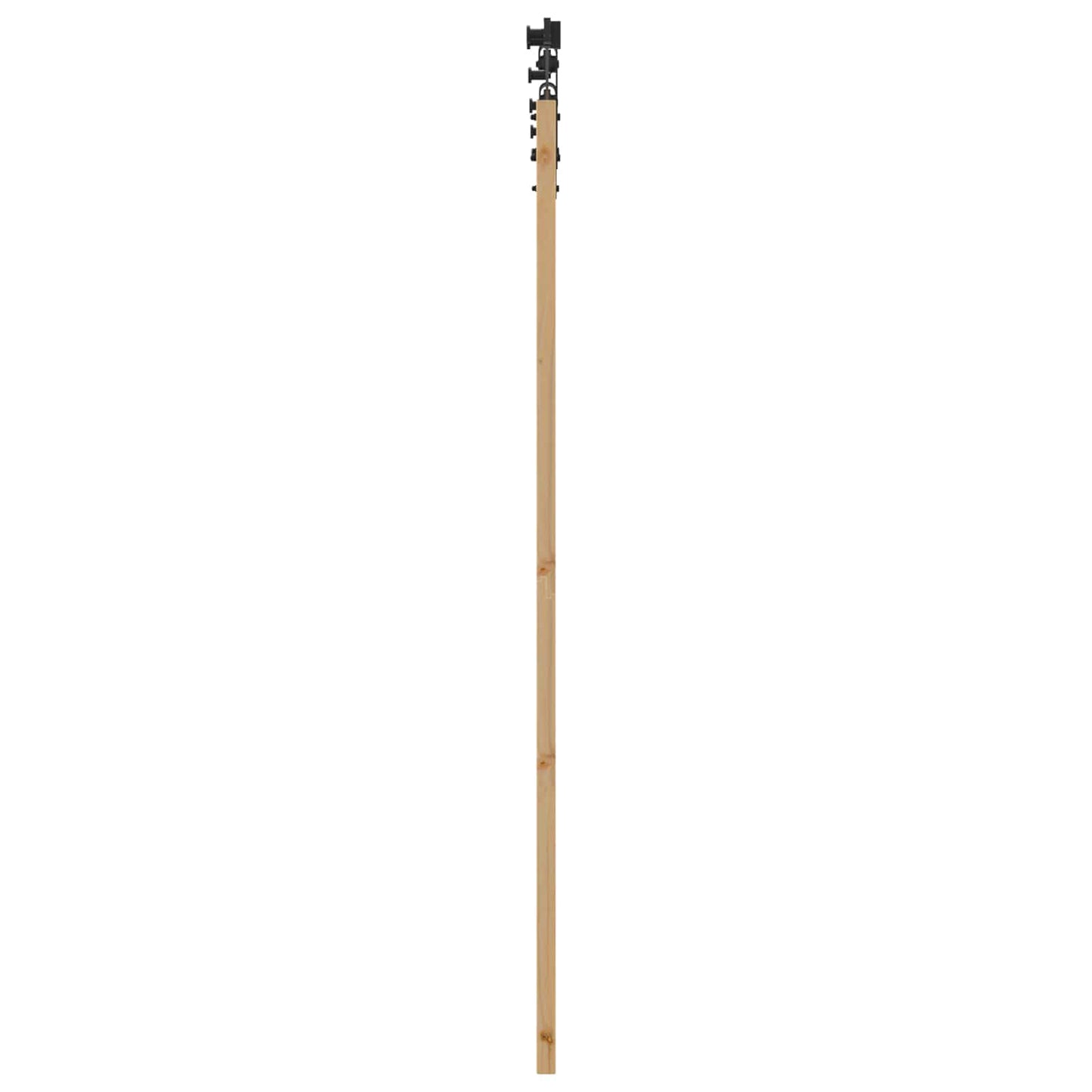 Csúszó ajtó ORKDAL Természetes és Fekete 61 x 198,5 cm