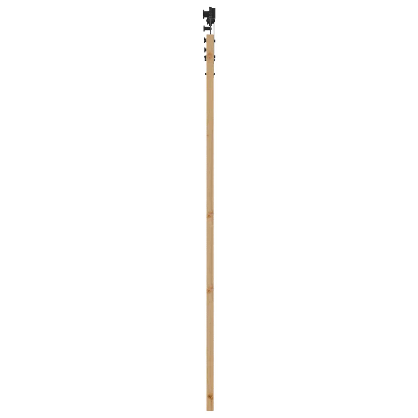 Csúszó ajtó ORKDAL Természetes és Fekete 86 x 198,5 cm