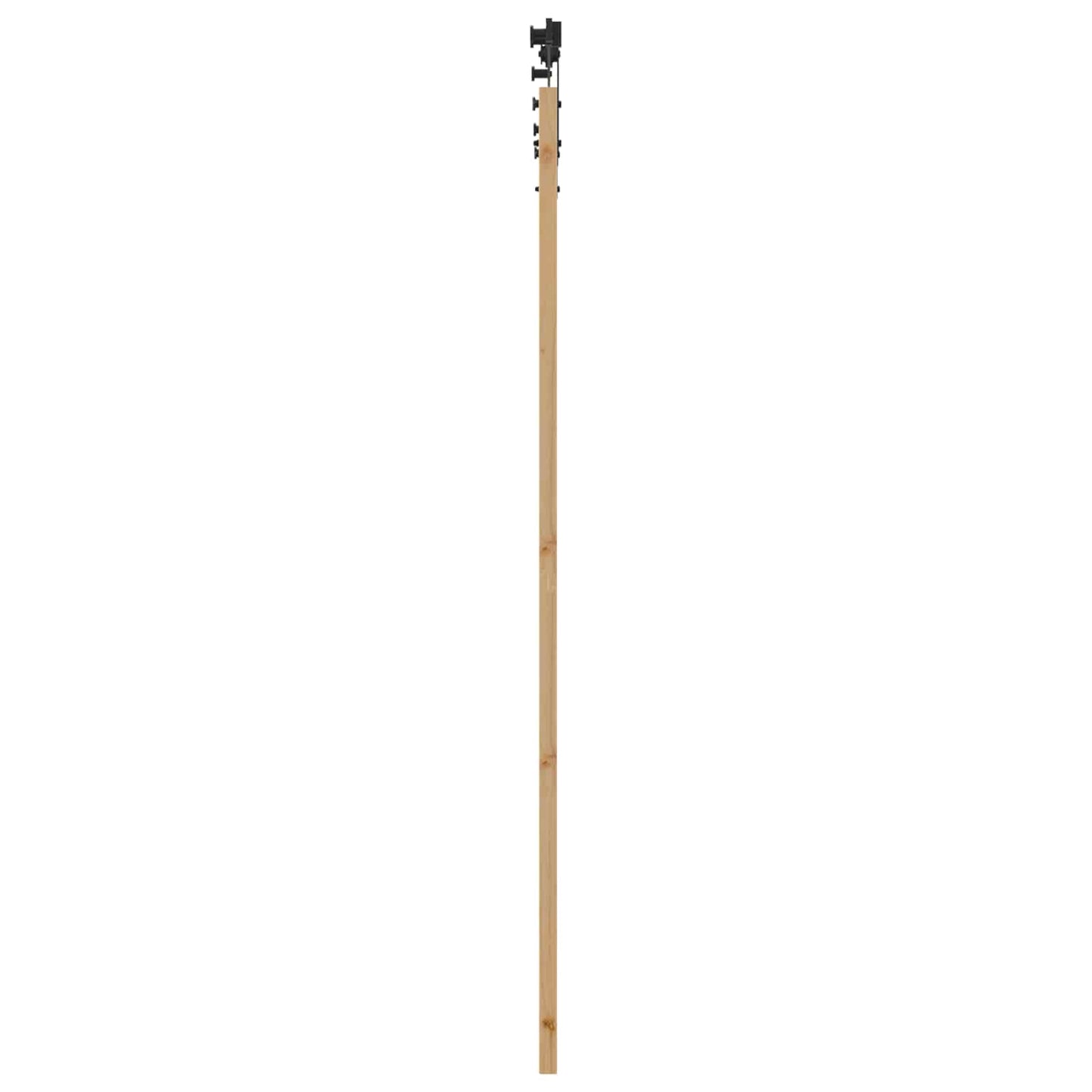 Csúszó ajtó ORKDAL Természetes és Fekete 86 x 211 cm