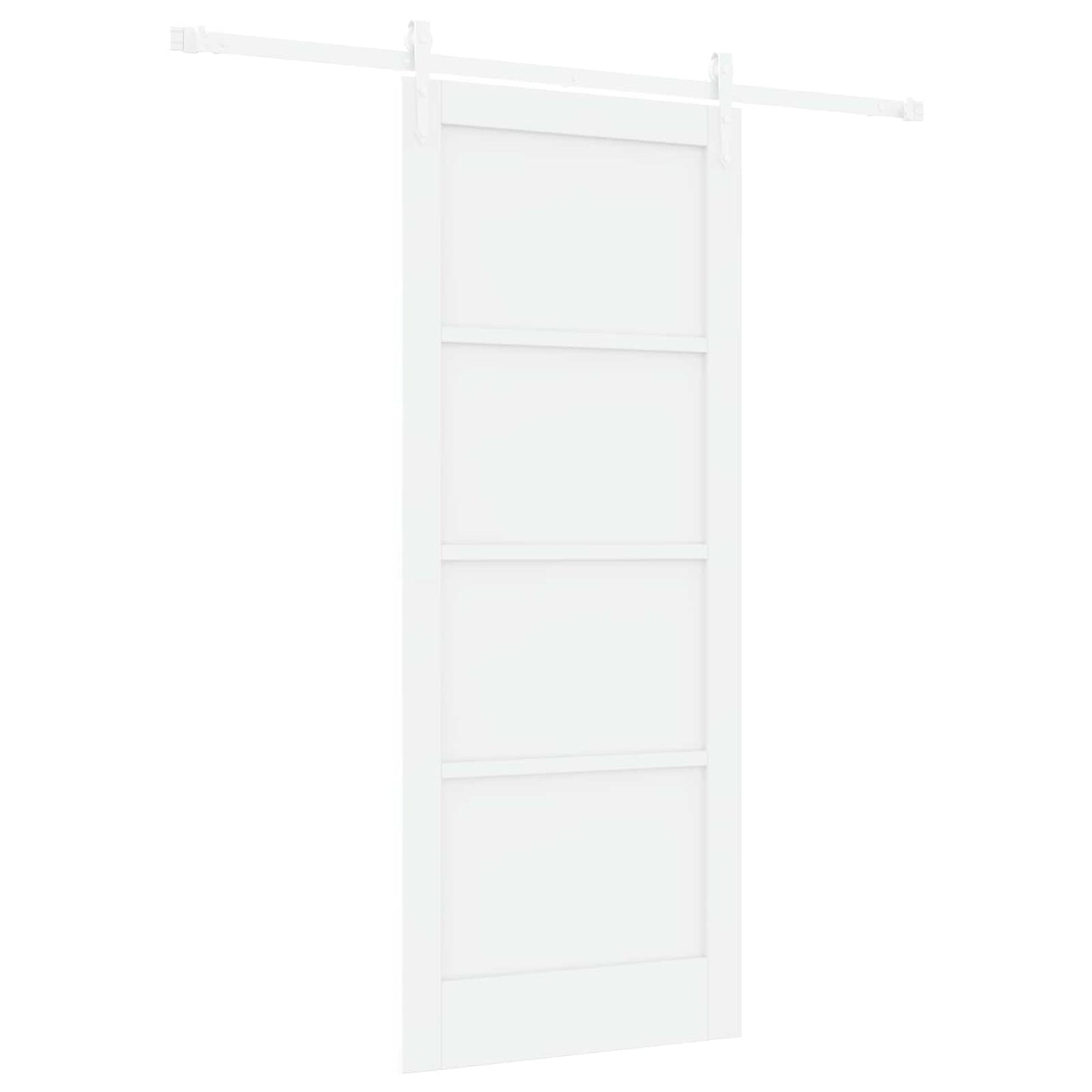 Csúszó ajtó ORKDAL Fehér 83 x 202 cm Tömör Fenyőfa